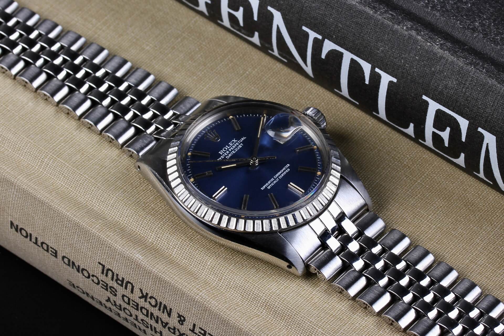 Rolex Datejust 1603 'Matte Blue'