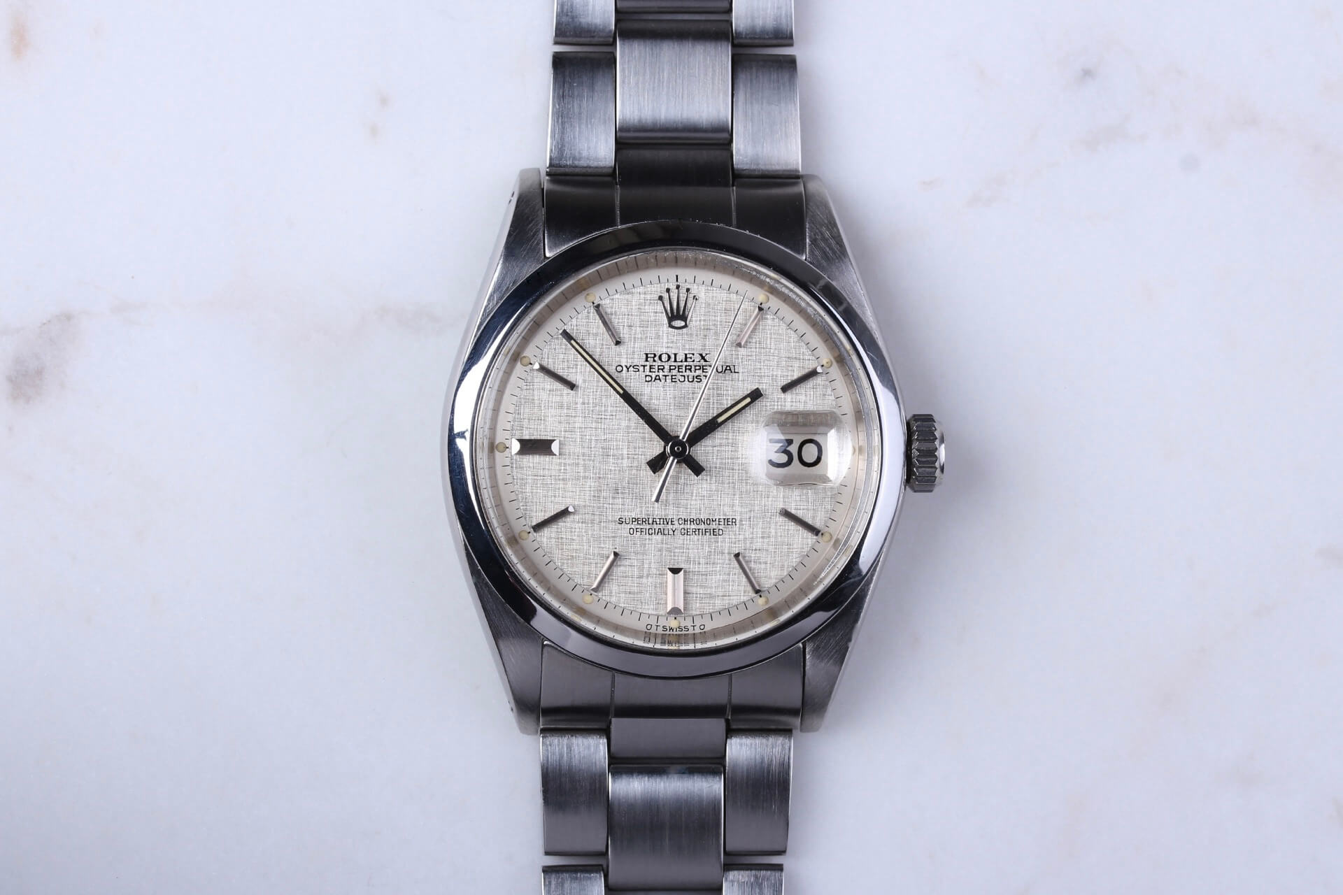 Rolex Datejust 1600 ‘Sigma Linen’ Dial