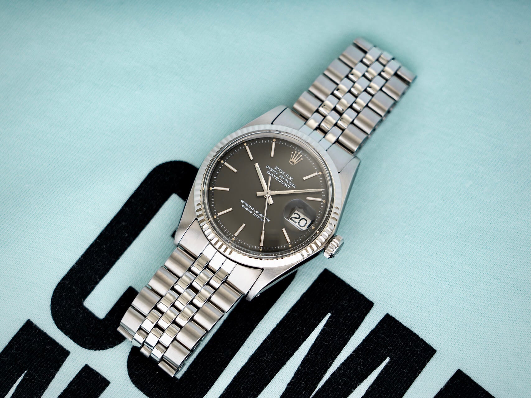 Rolex Datejust 1601 ‘Charcoal Dial'