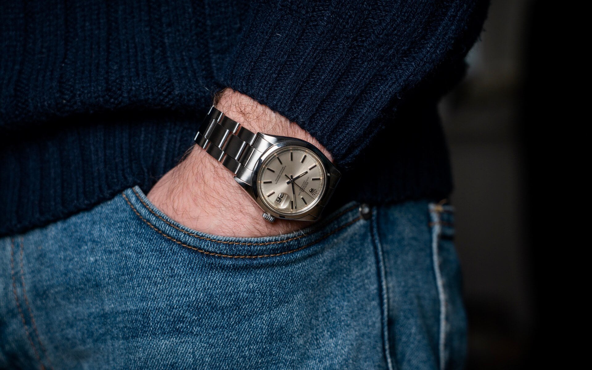 Rolex 1600 DATEJUST CHAMPAGNE SIGMA