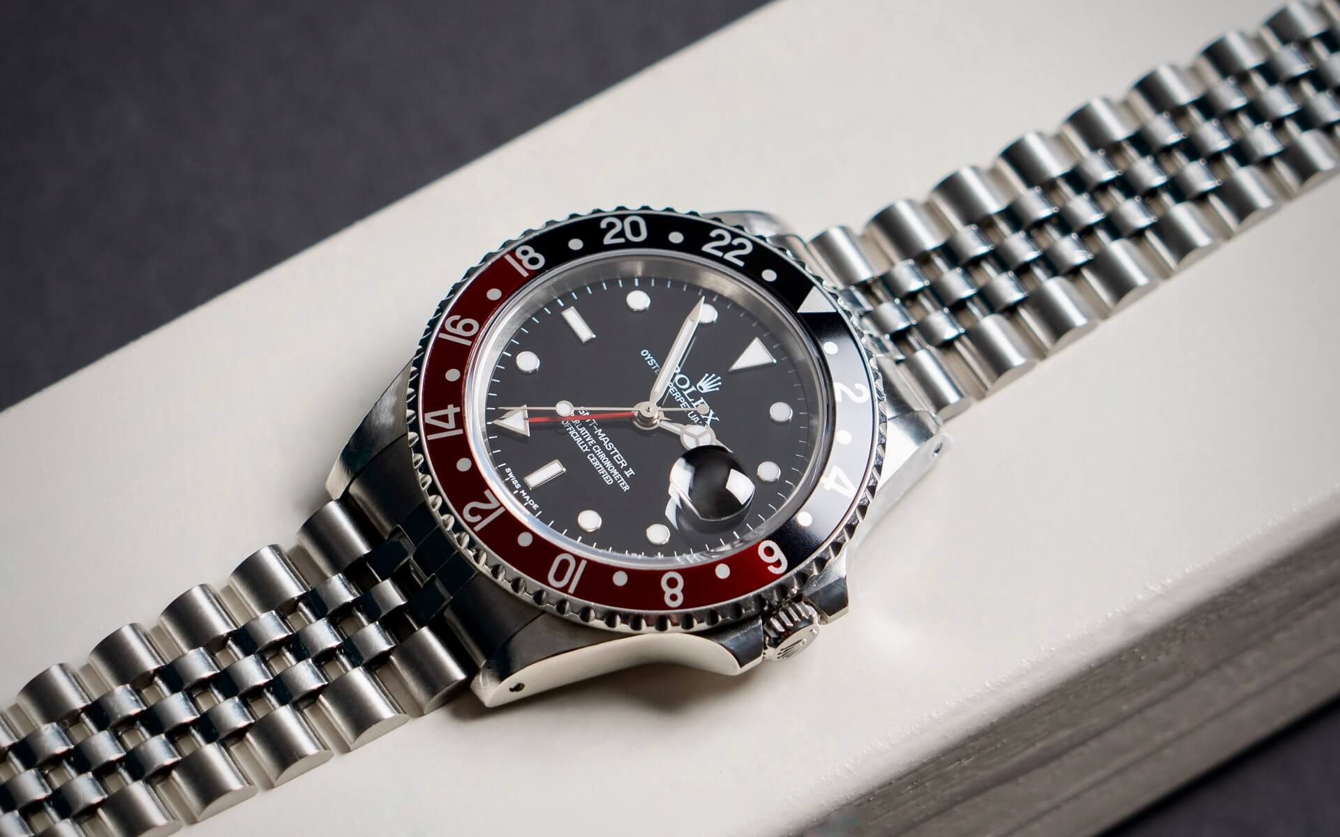 Rolex GMT-Master II 16760 'Fat Lady' B&P