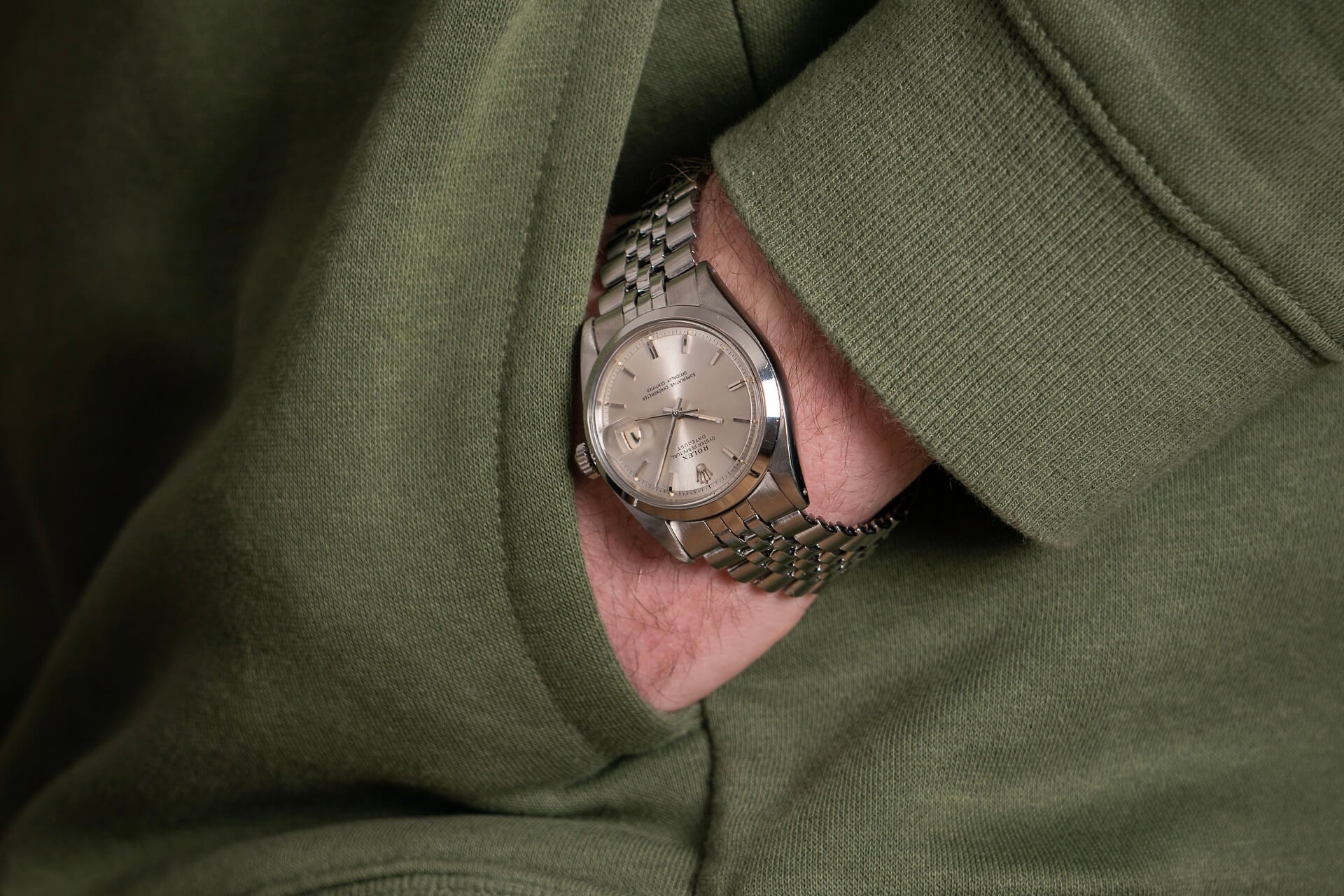 Rolex Datejust 1600 Champagne Dial