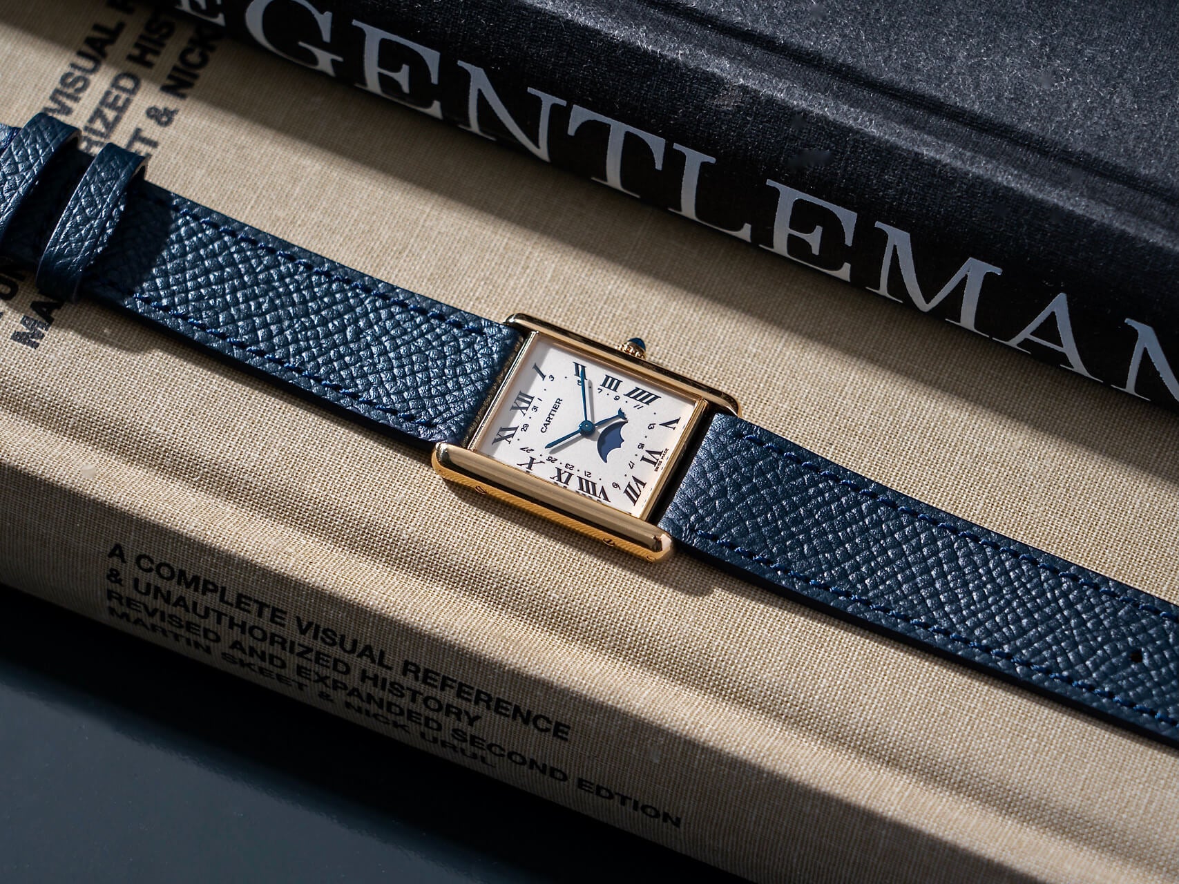 Louis Cartier Tank 'Phase de Lune'