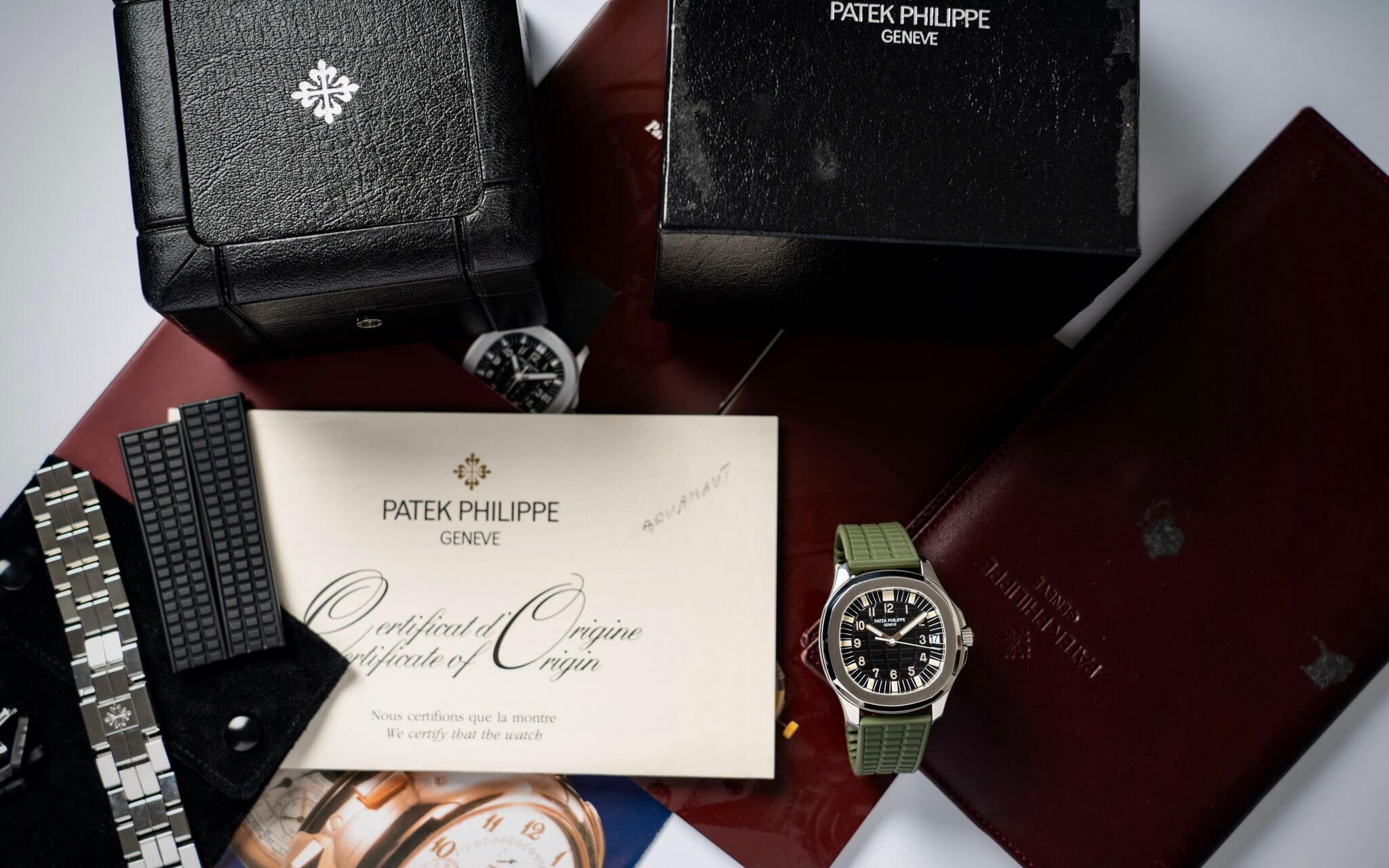 Patek Philippe Aquanaut 5065A/1 B&P