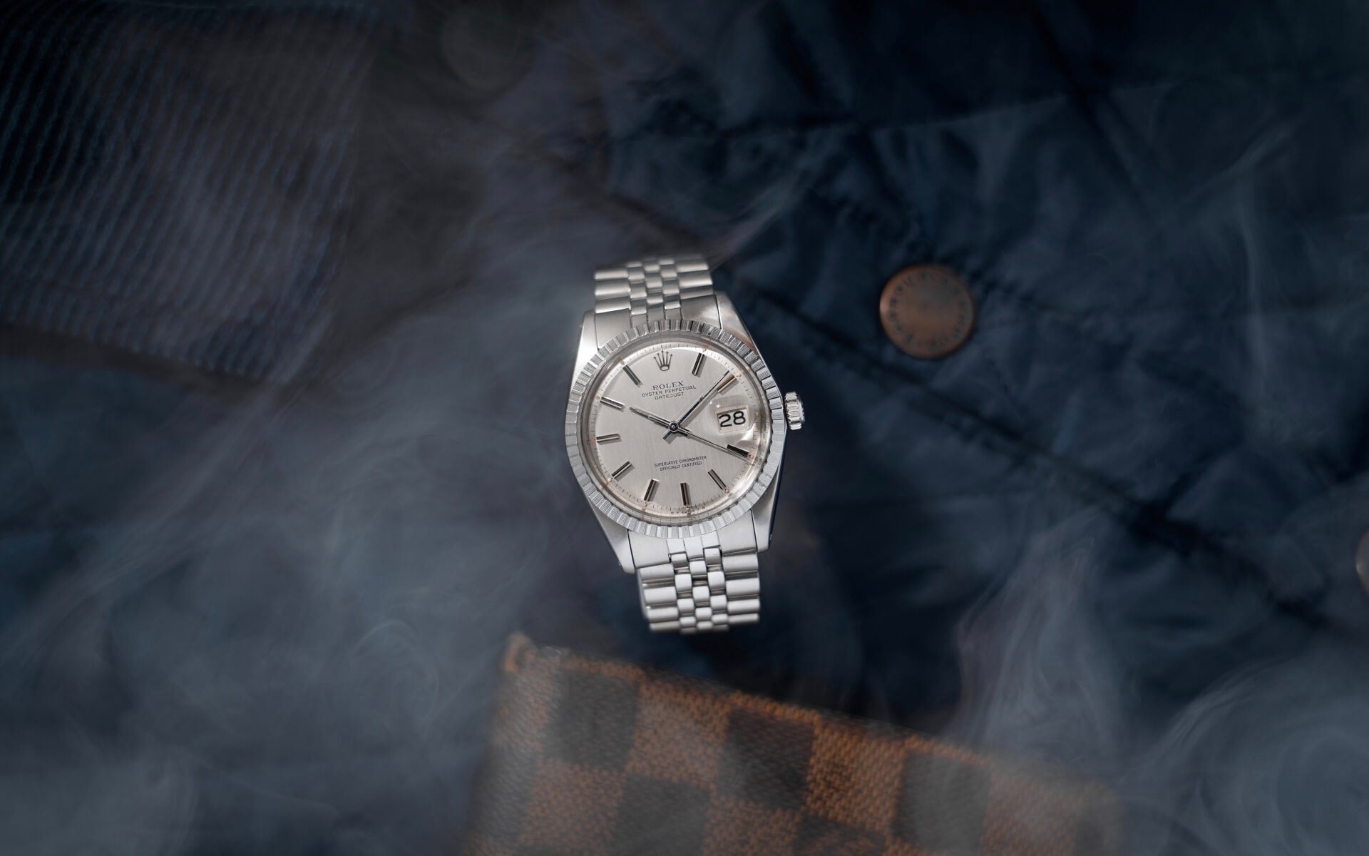 ROLEX DATEJUST 1603 ‘VERTICAL BRUSHED’ SIGMA DIAL