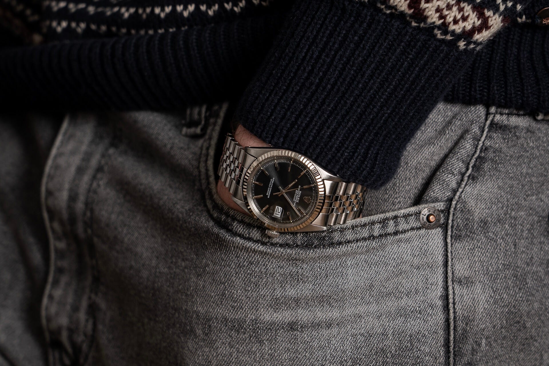 Rolex Datejust 1601 ‘Petrol Dial’