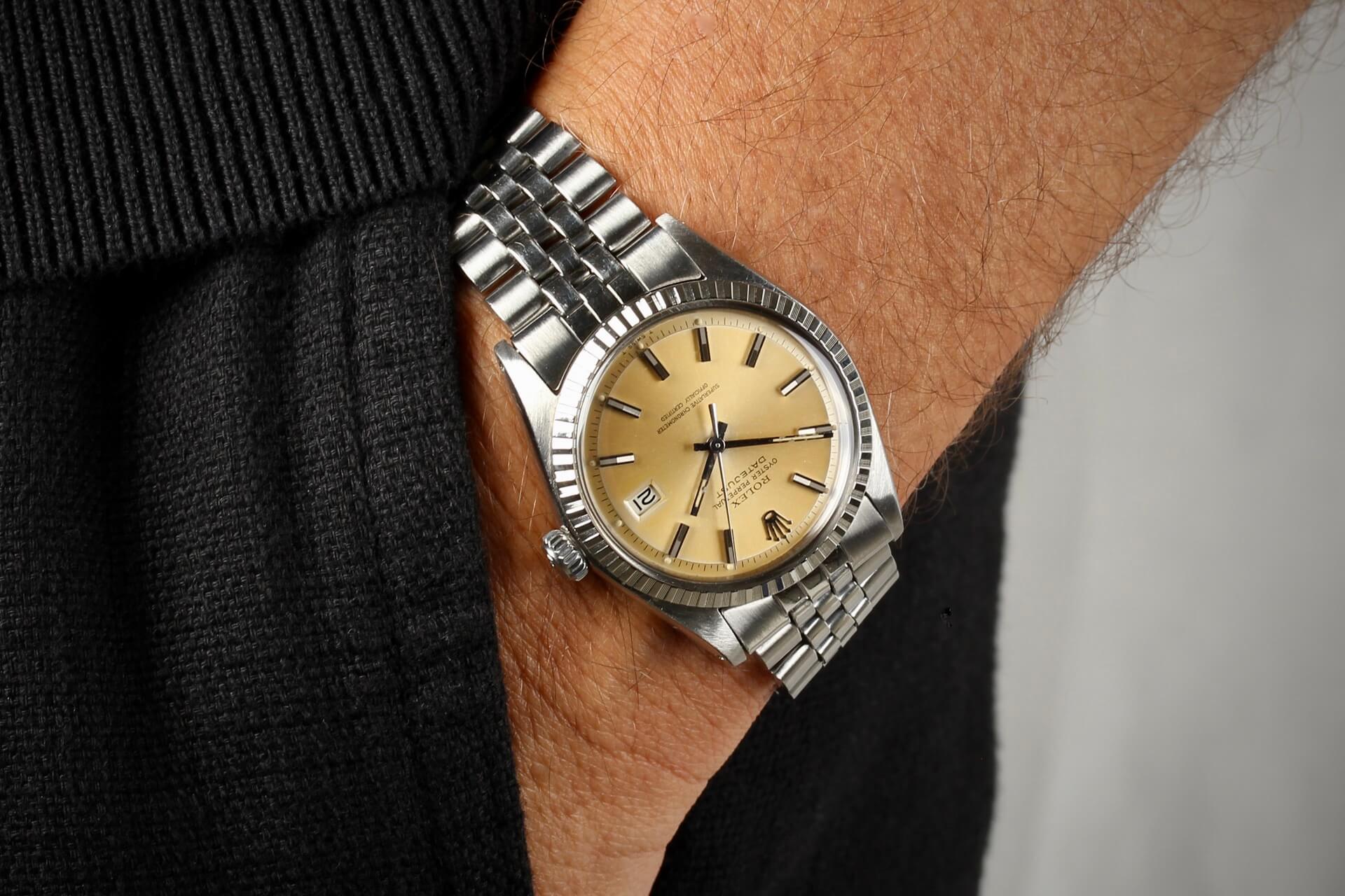 Rolex Datejust 1603 'Honey Caramel' Tropical Dial