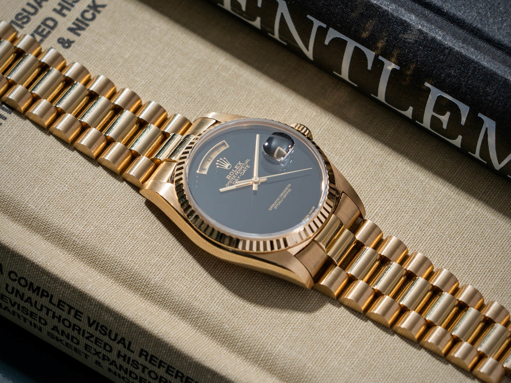 Rolex Day-Date 18038 'Onyx'