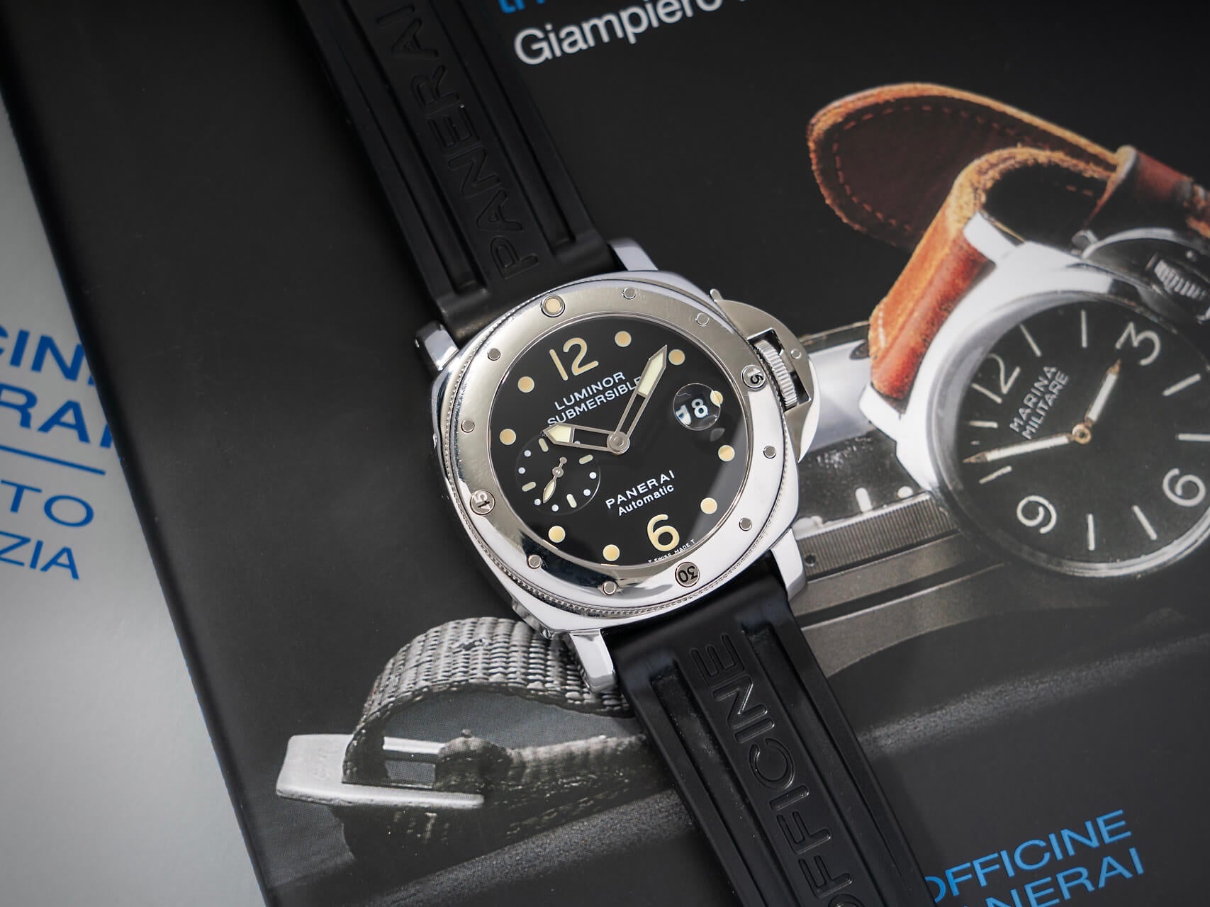 Panerai Luminor Submersible 'Tritium' OP6506 B&P