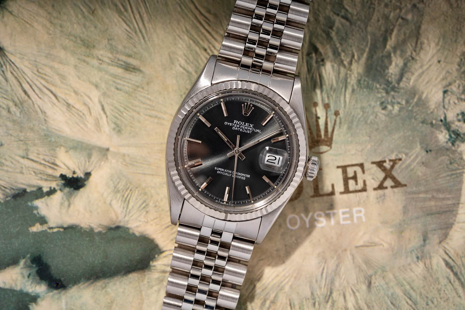 Rolex Datejust 1601 ‘Petrol Dial’