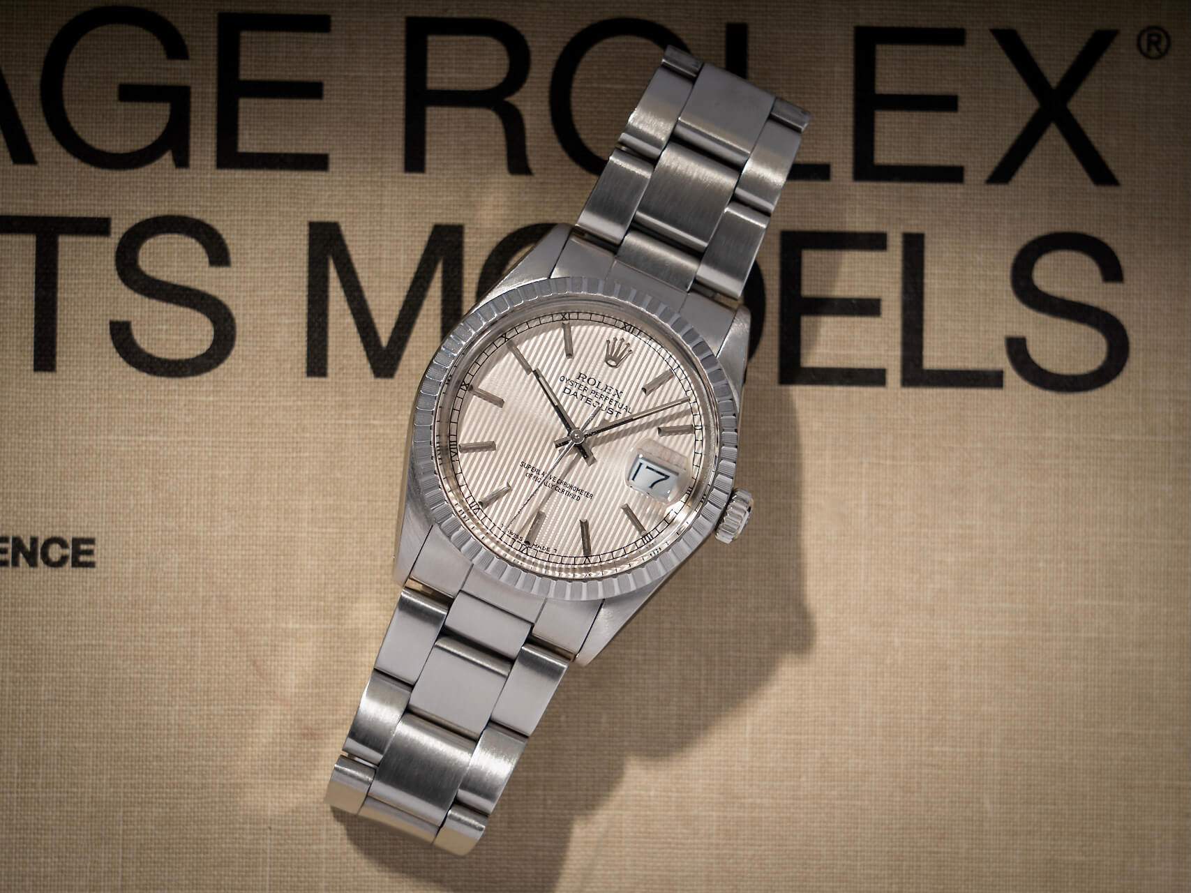 Rolex Datejust 16030 'Tapestry Dial'