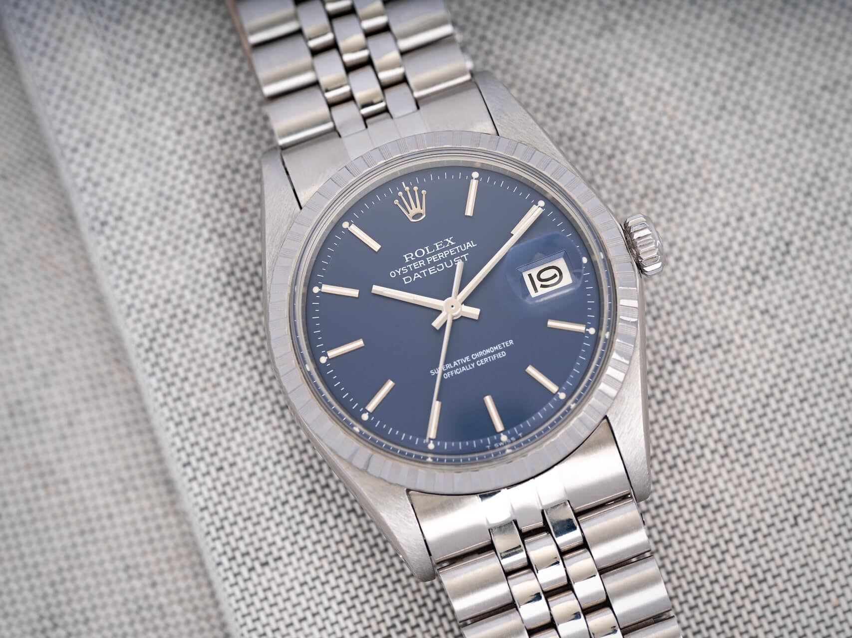 Rolex Datejust 1603 ‘Matte Blue’