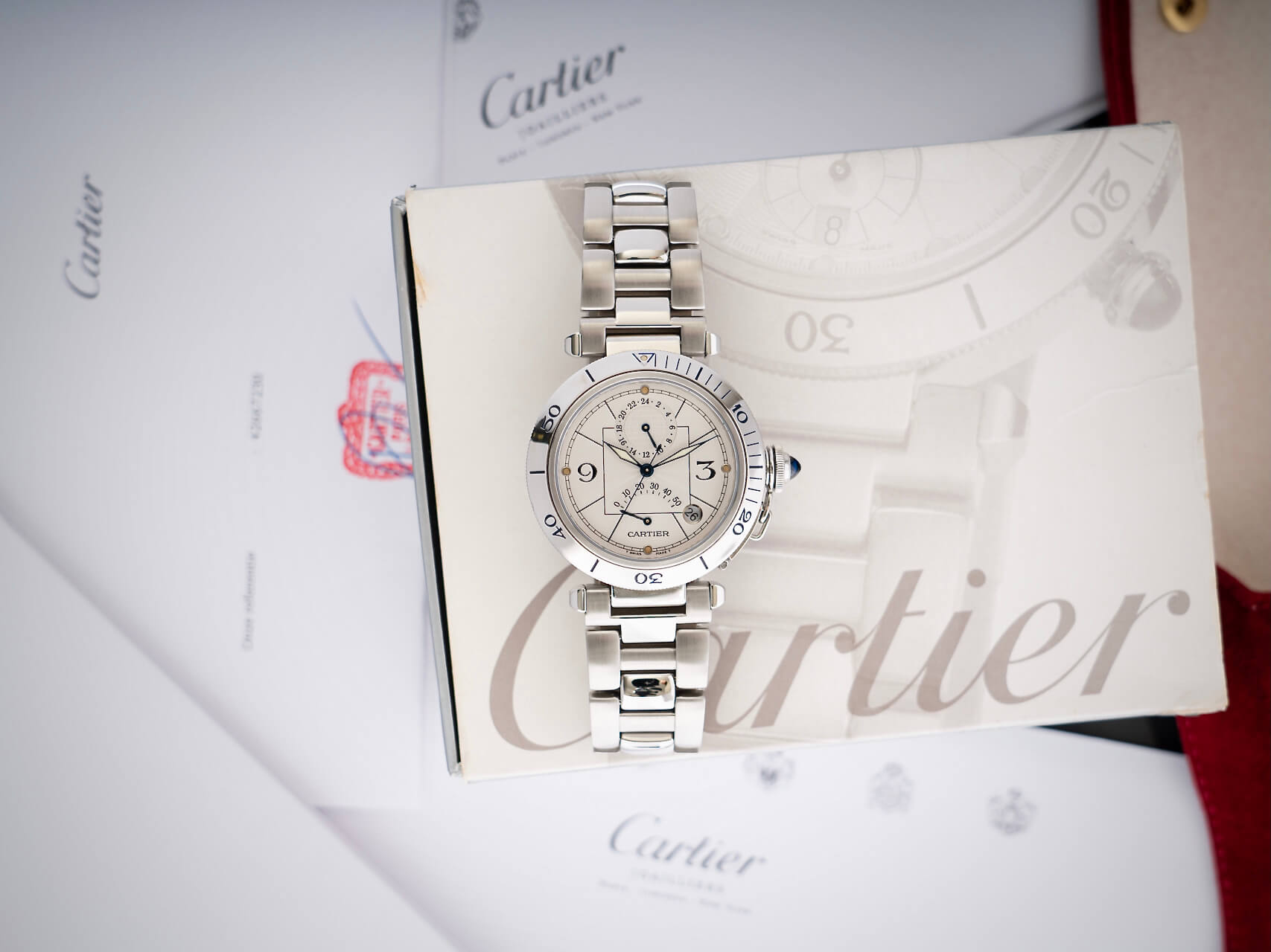 Cartier Pasha GMT Power Reserve