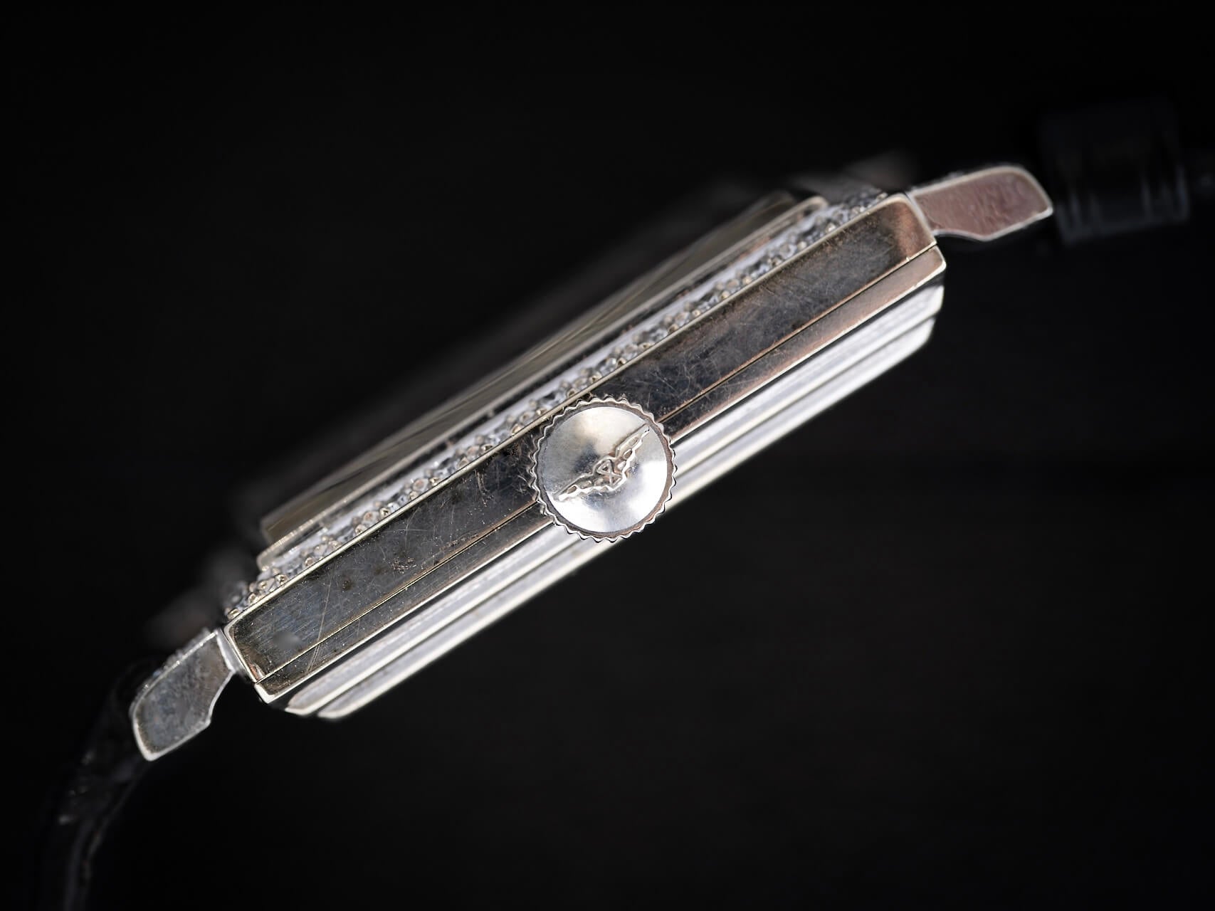 Longines Signet Diamond-Set Case 18k White Gold