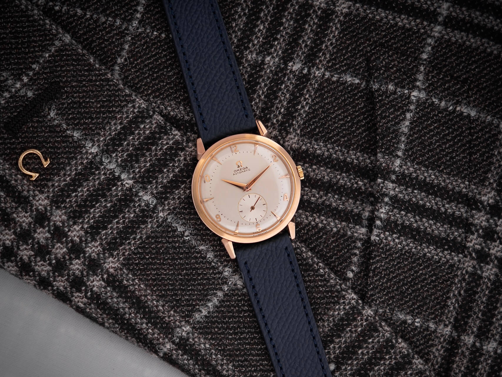 Omega dresswatch Ref. 2709 18k Rose Gold