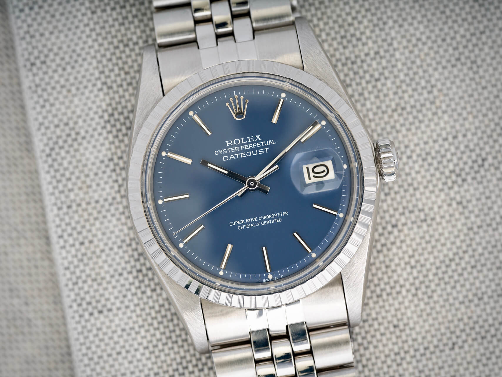 Rolex Datejust 1603 ‘Matte Blue’