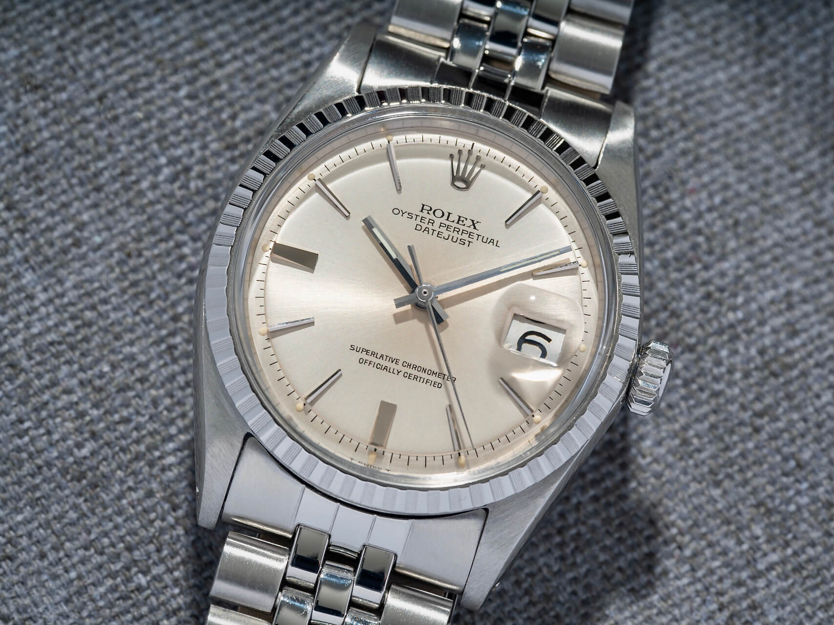 Rolex Datejust 1603 'Doorstop Dial'