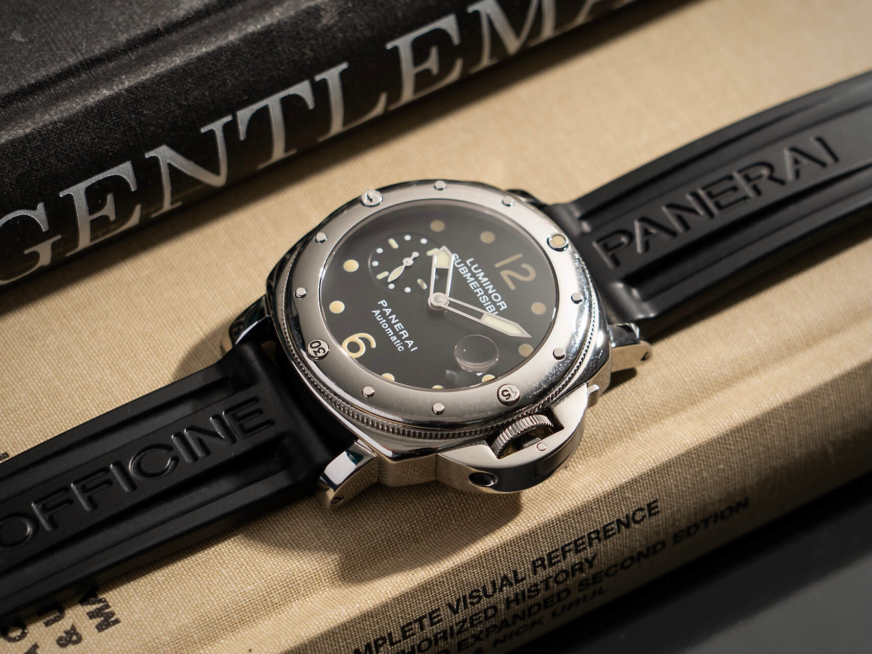 Panerai Luminor Submersible 'Tritium' OP6506 B&P