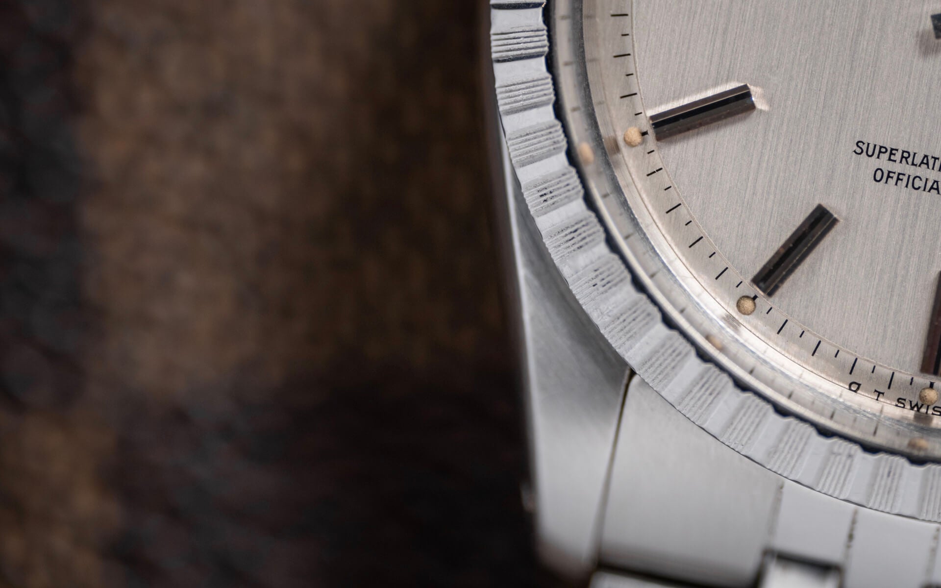 ROLEX DATEJUST 1603 ‘VERTICAL BRUSHED’ SIGMA DIAL