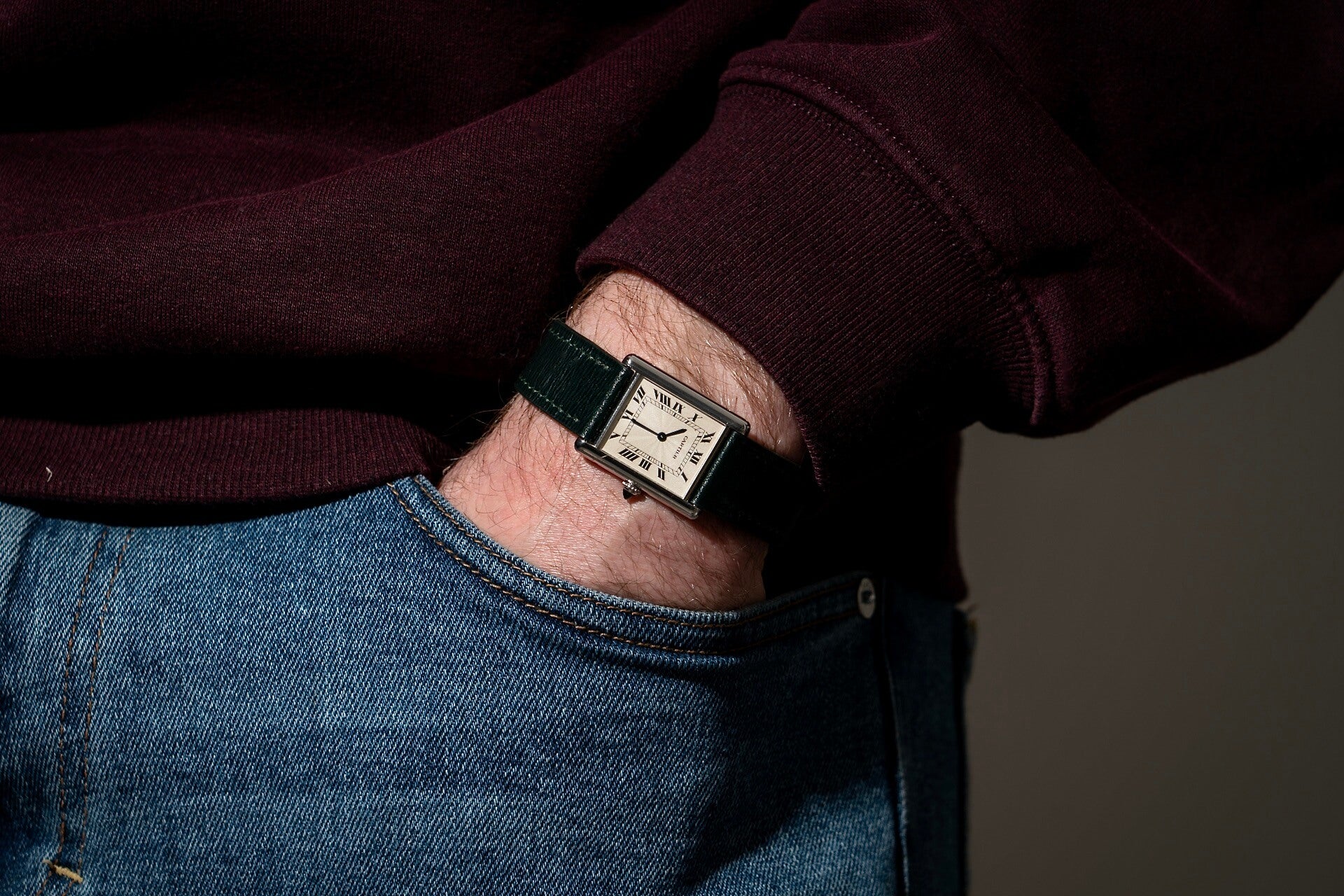 Cartier Tank Louis Cartier Platine