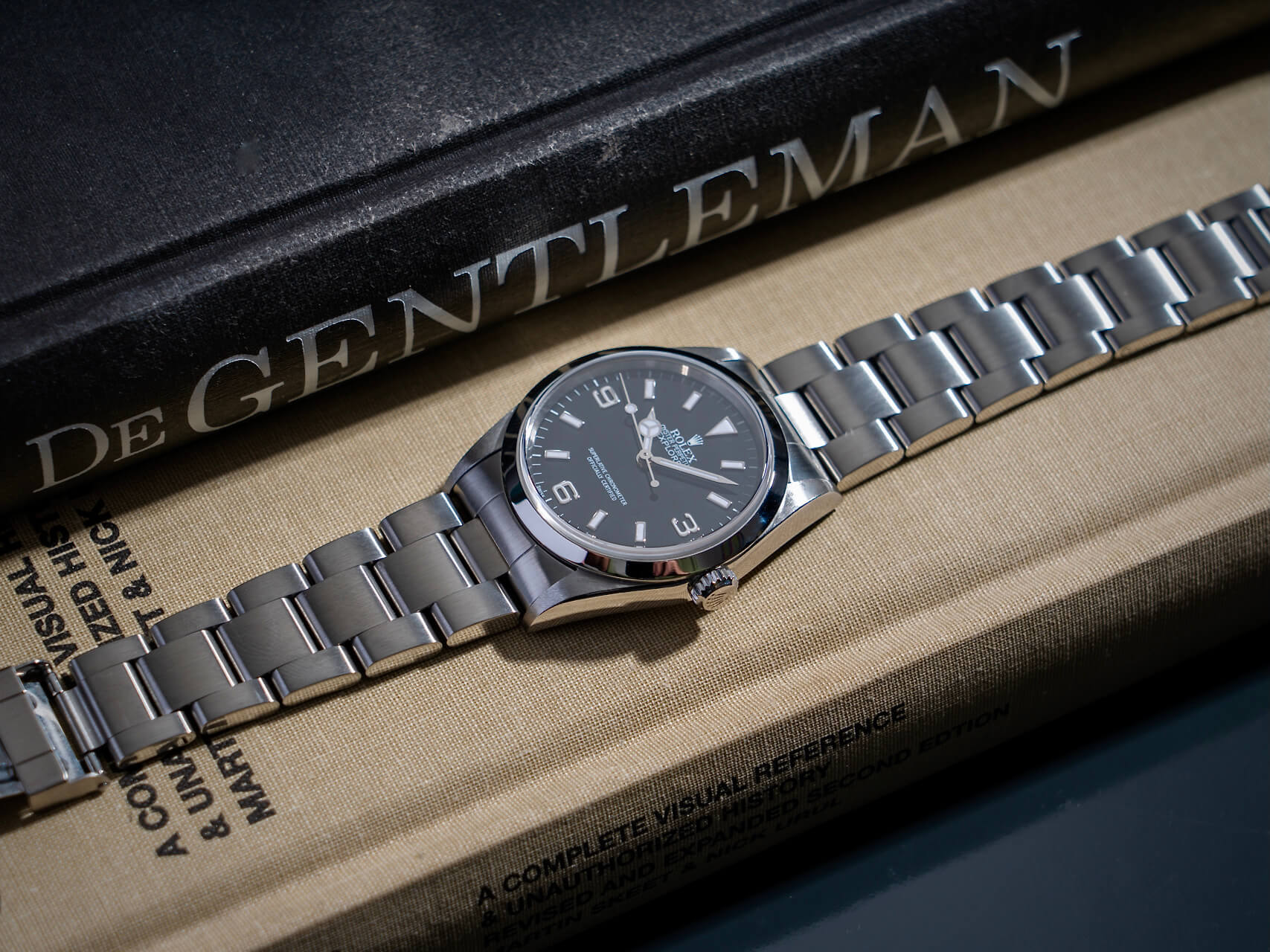 Rolex Explorer I reference 14270 B&P