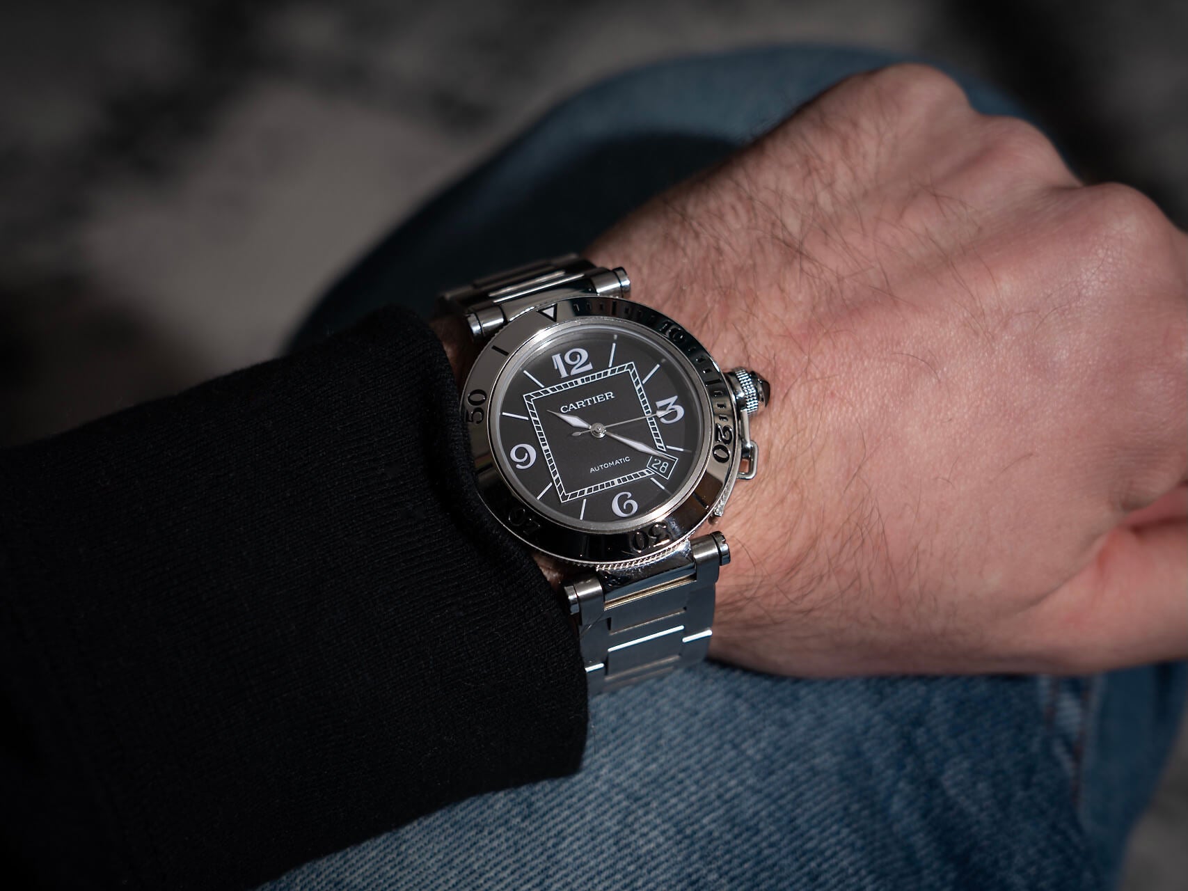 Cartier Pasha Seatimer W31077M7