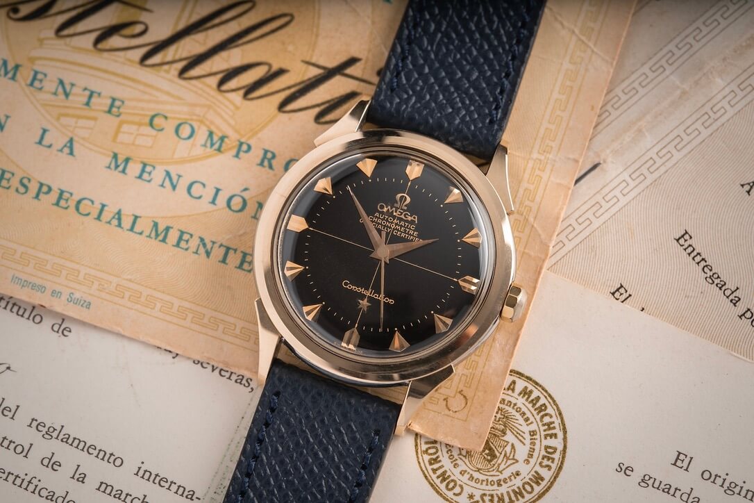 Omega Constellation 2782 'Gilt Dial' B&P
