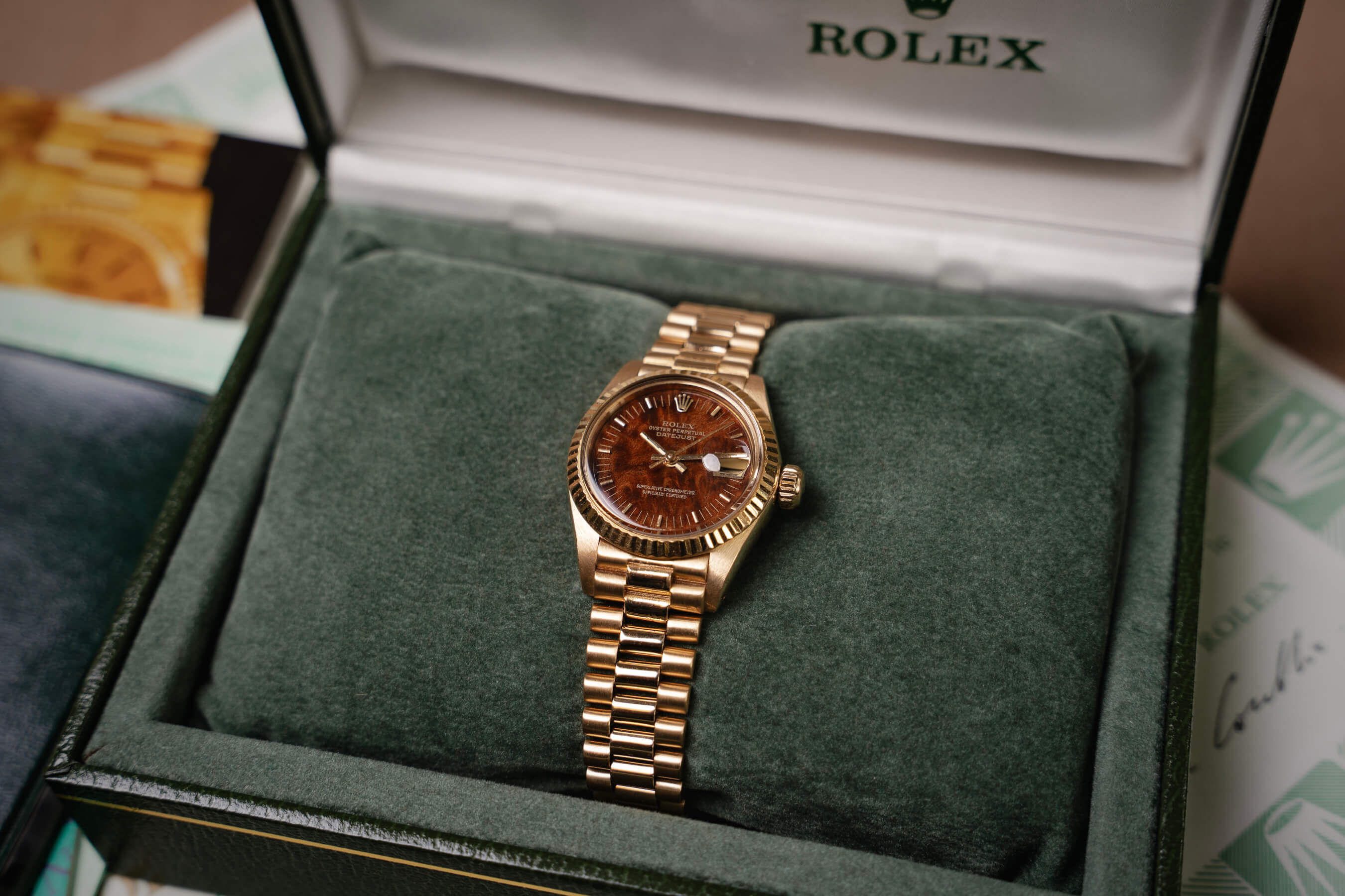 Rolex Lady Datejust 6917 'Birch Wood'