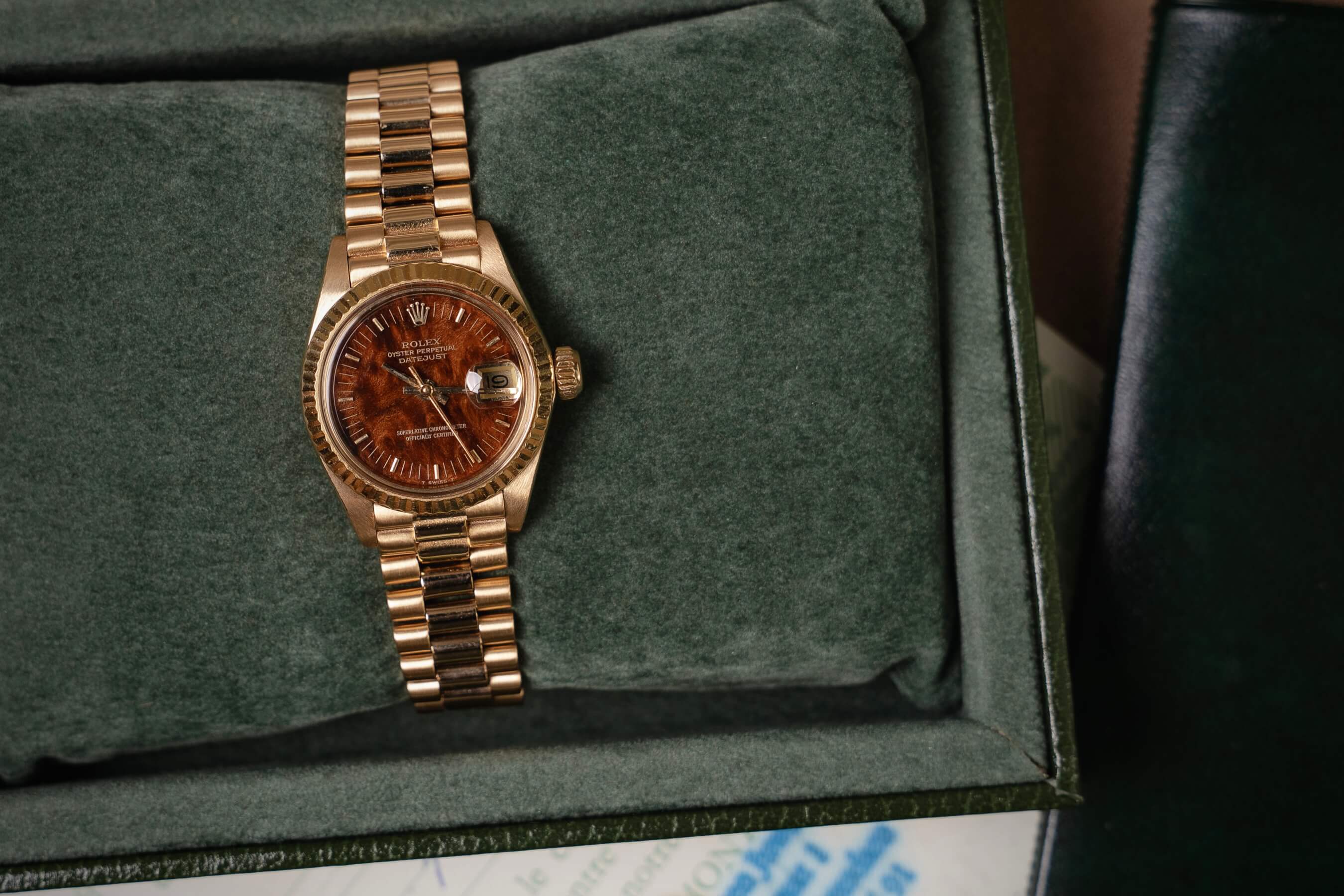 Rolex Lady Datejust 6917 'Birch Wood'
