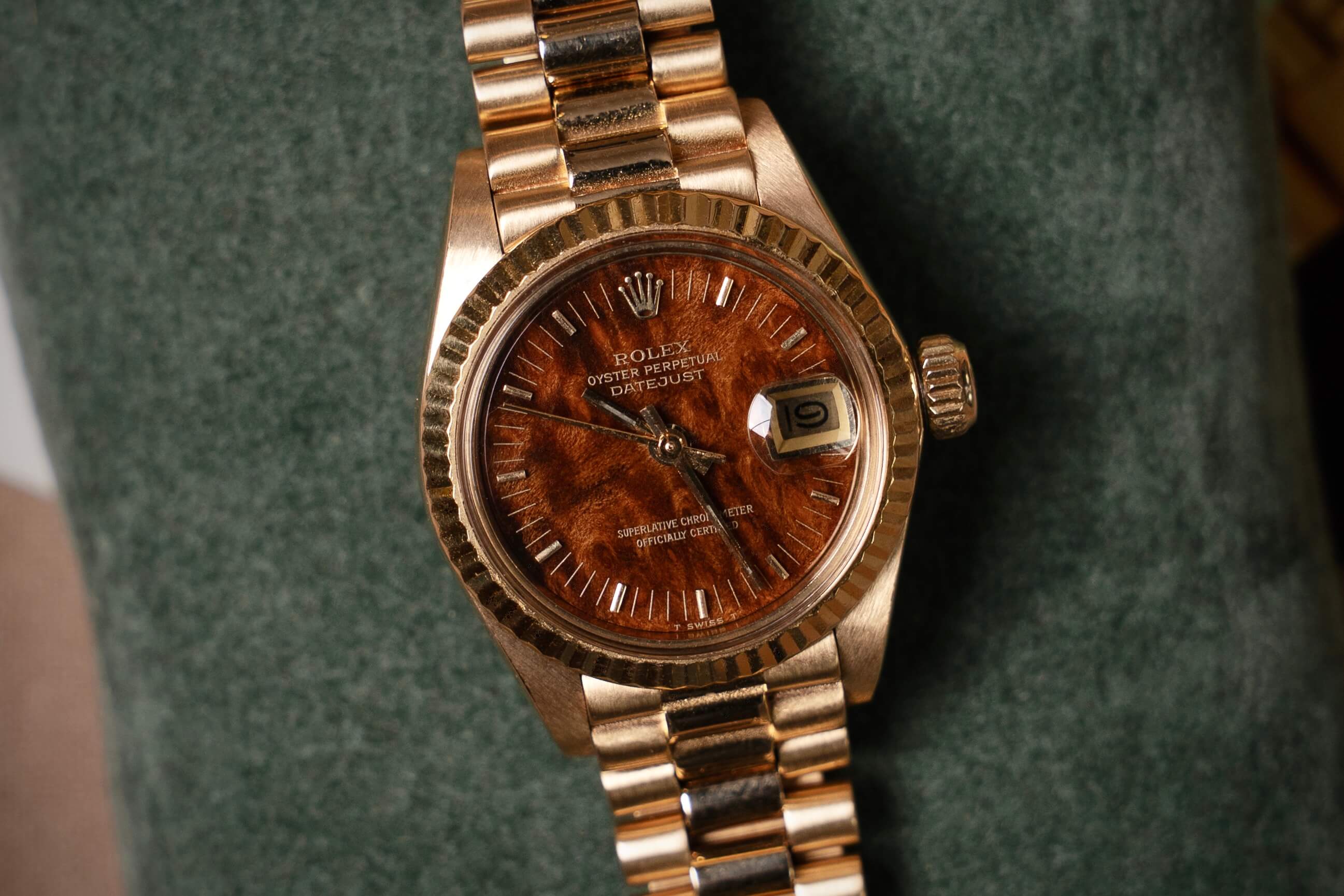Rolex Lady Datejust 6917 'Birch Wood'