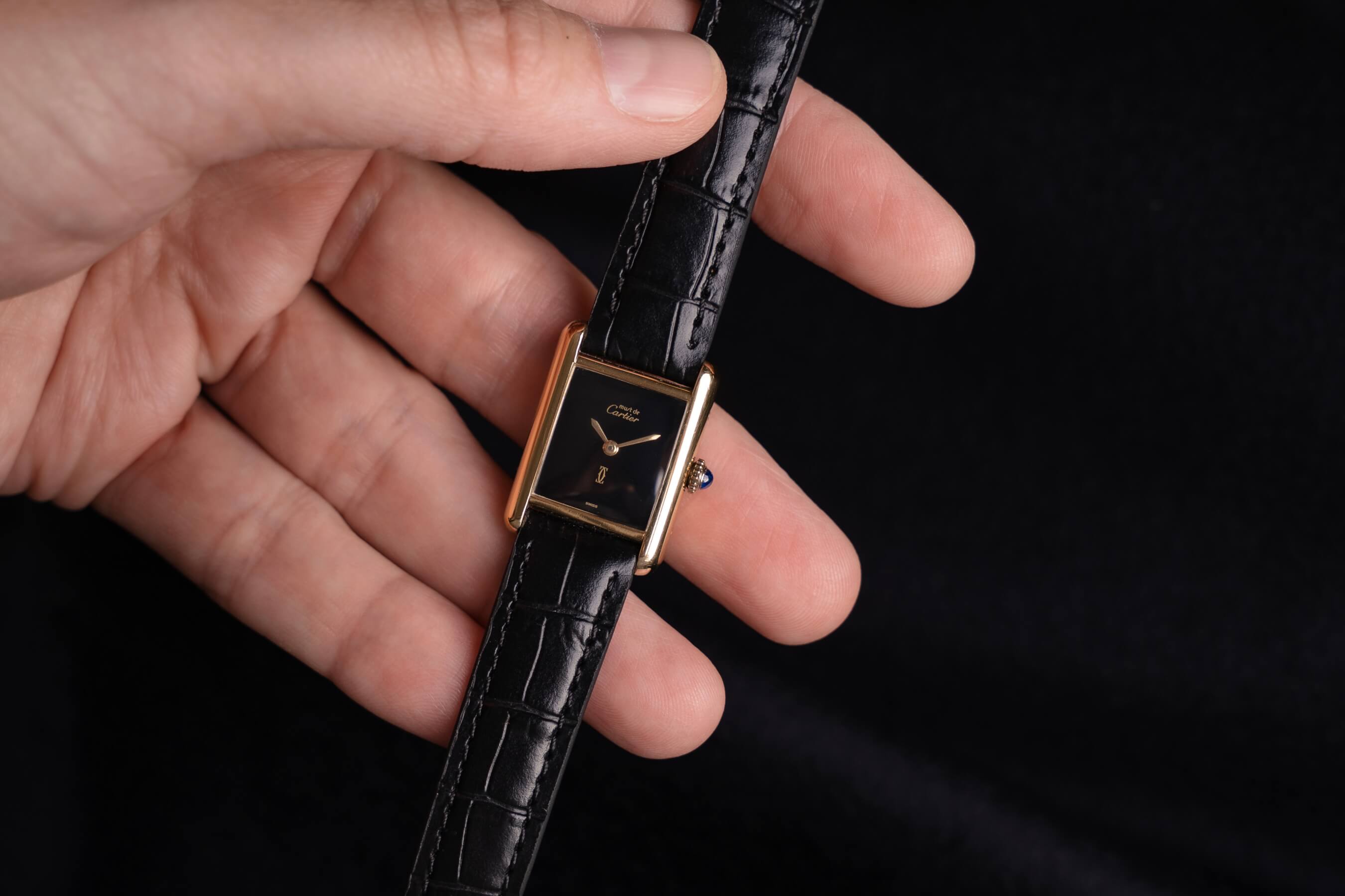 Cartier Must de Tank ‘Onyx’ B&P