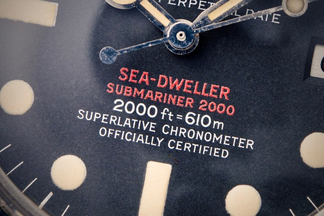 Rolex Double Red Sea-Dweller MK4 Transitional B&P