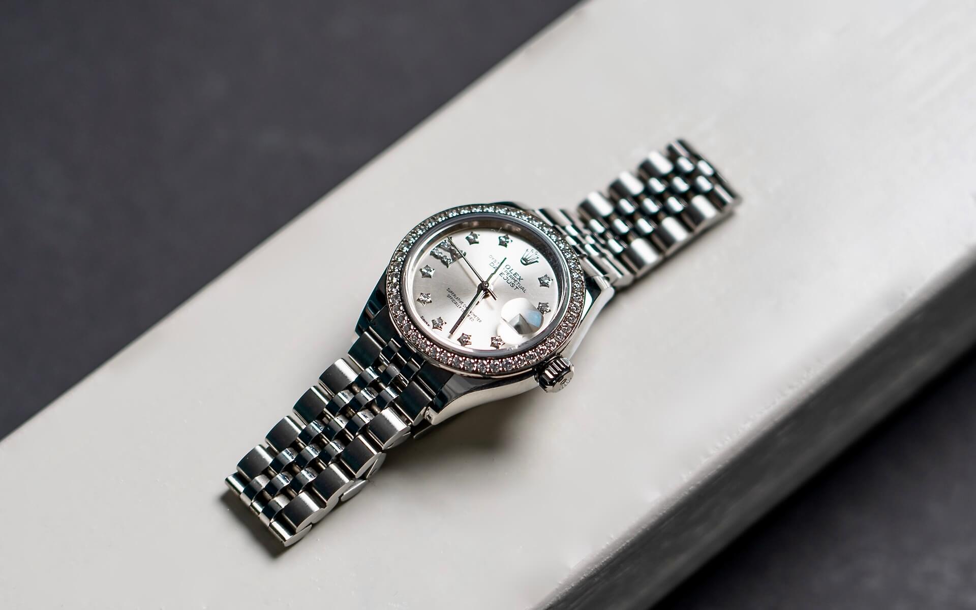 ROLEX  LADY-DATEJUST REF. 279384RBR B&P