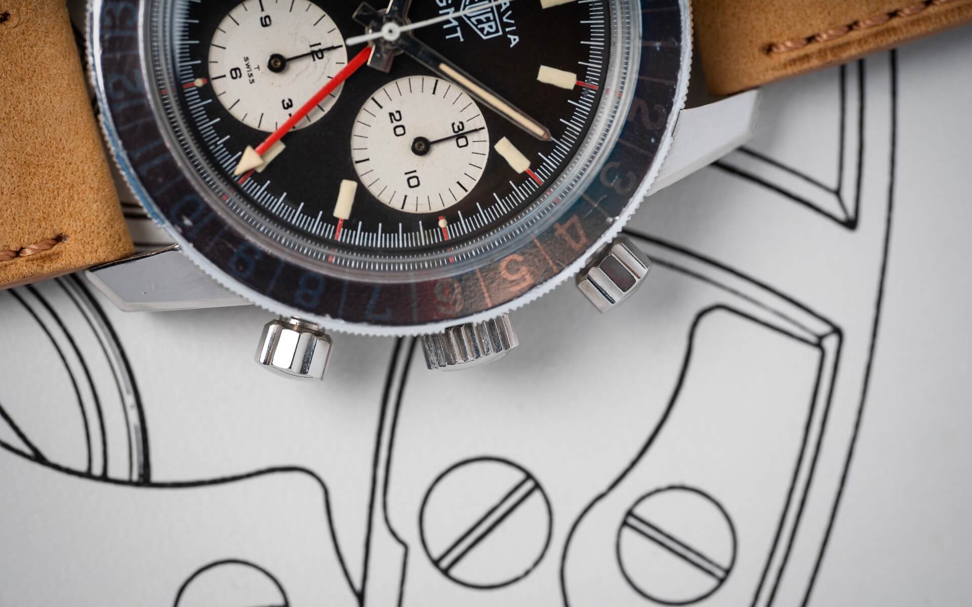 Heuer Autavia GMT 2446c
