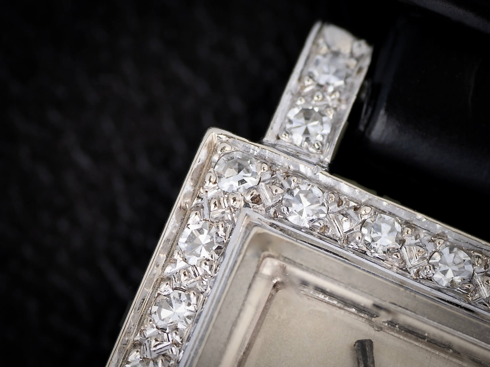 Longines Signet Diamond-Set Case 18k White Gold