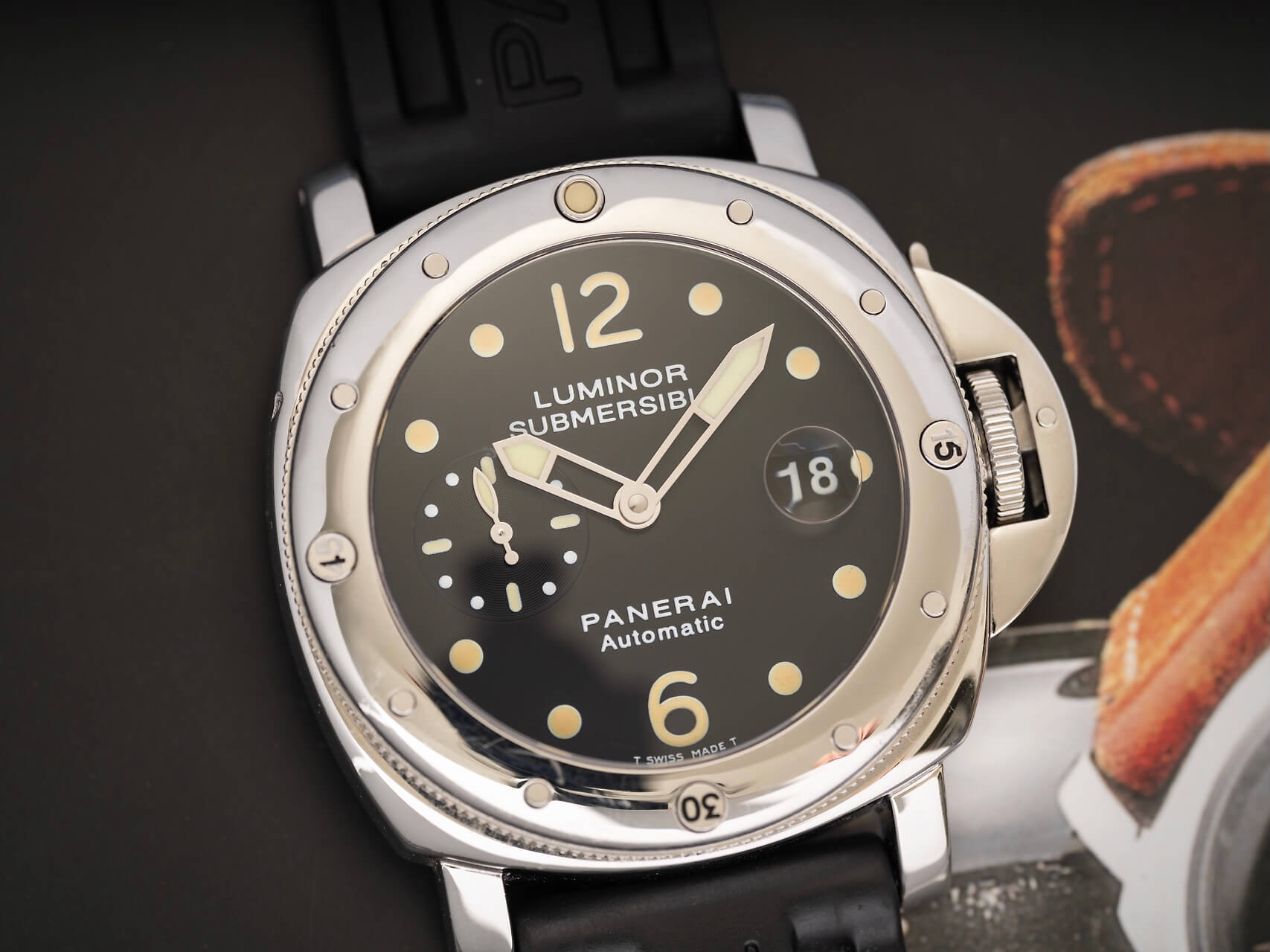 Panerai Luminor Submersible 'Tritium' OP6506 B&P
