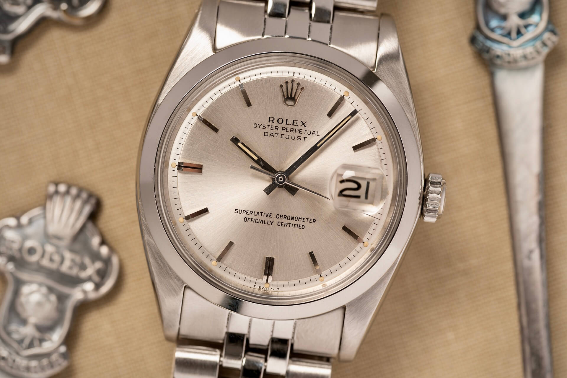 Rolex Datejust 1600 Champagne Dial