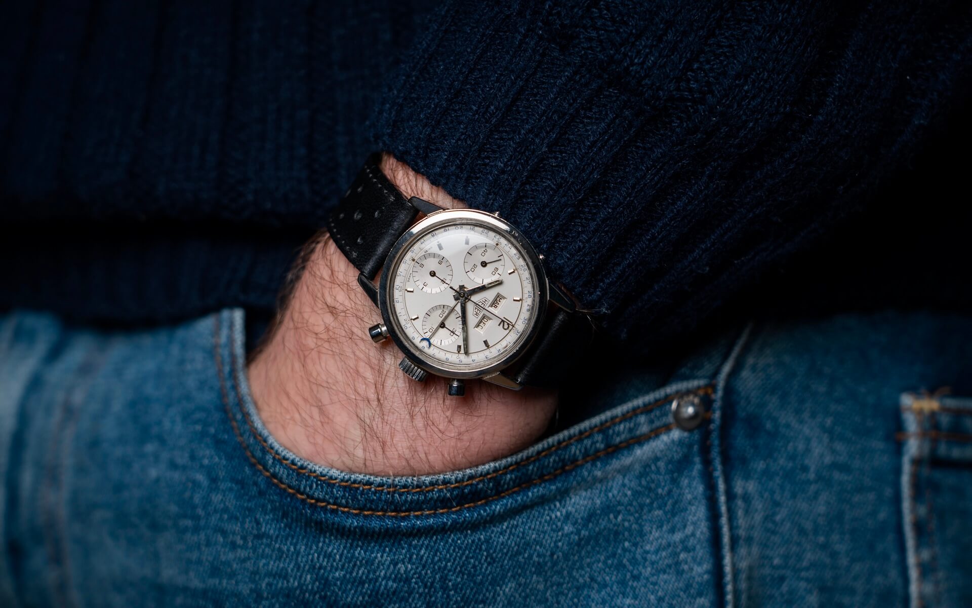Heuer Dato Compax 2547
