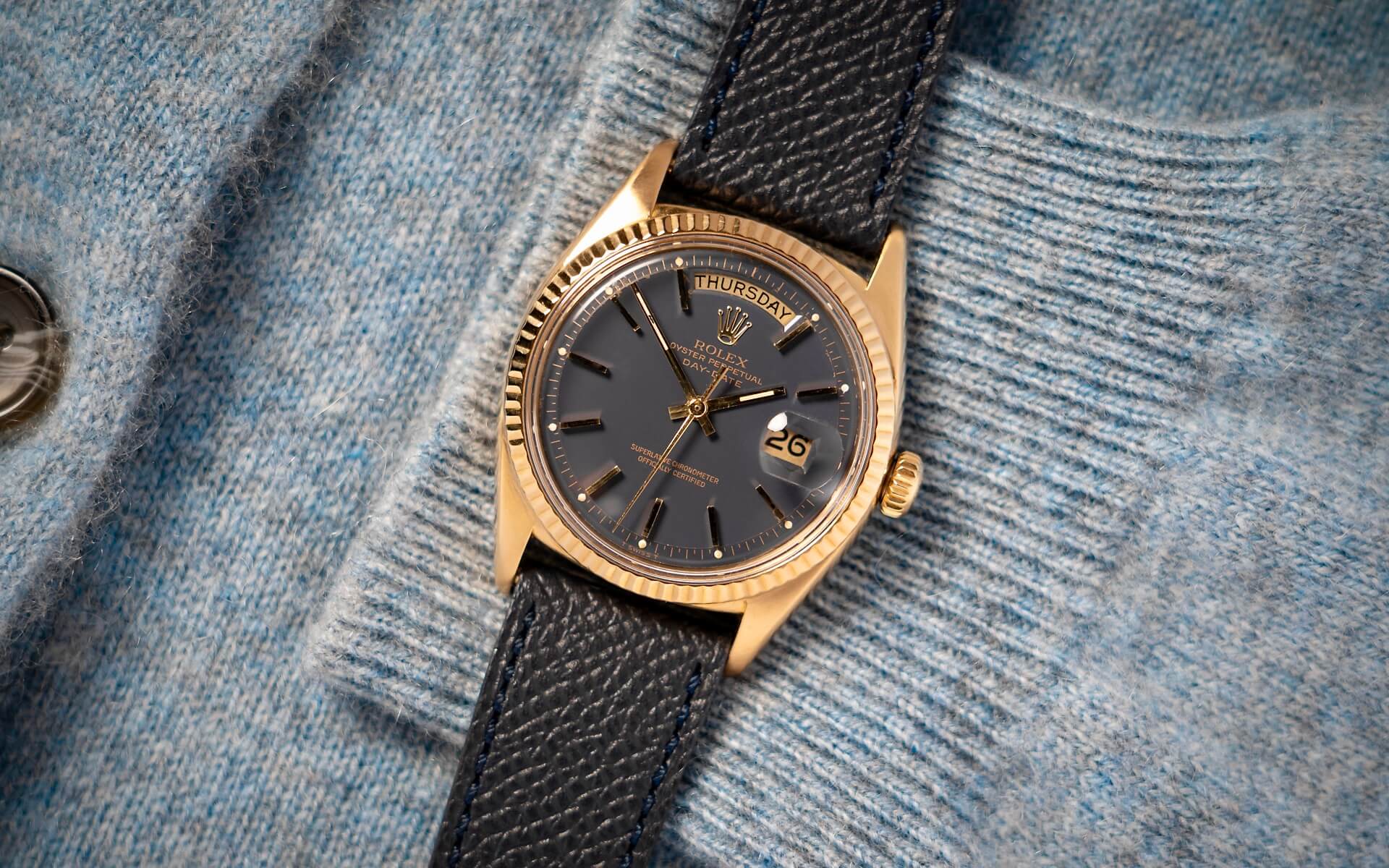 Rolex 1803 Day-Date ‘Blue Magic’