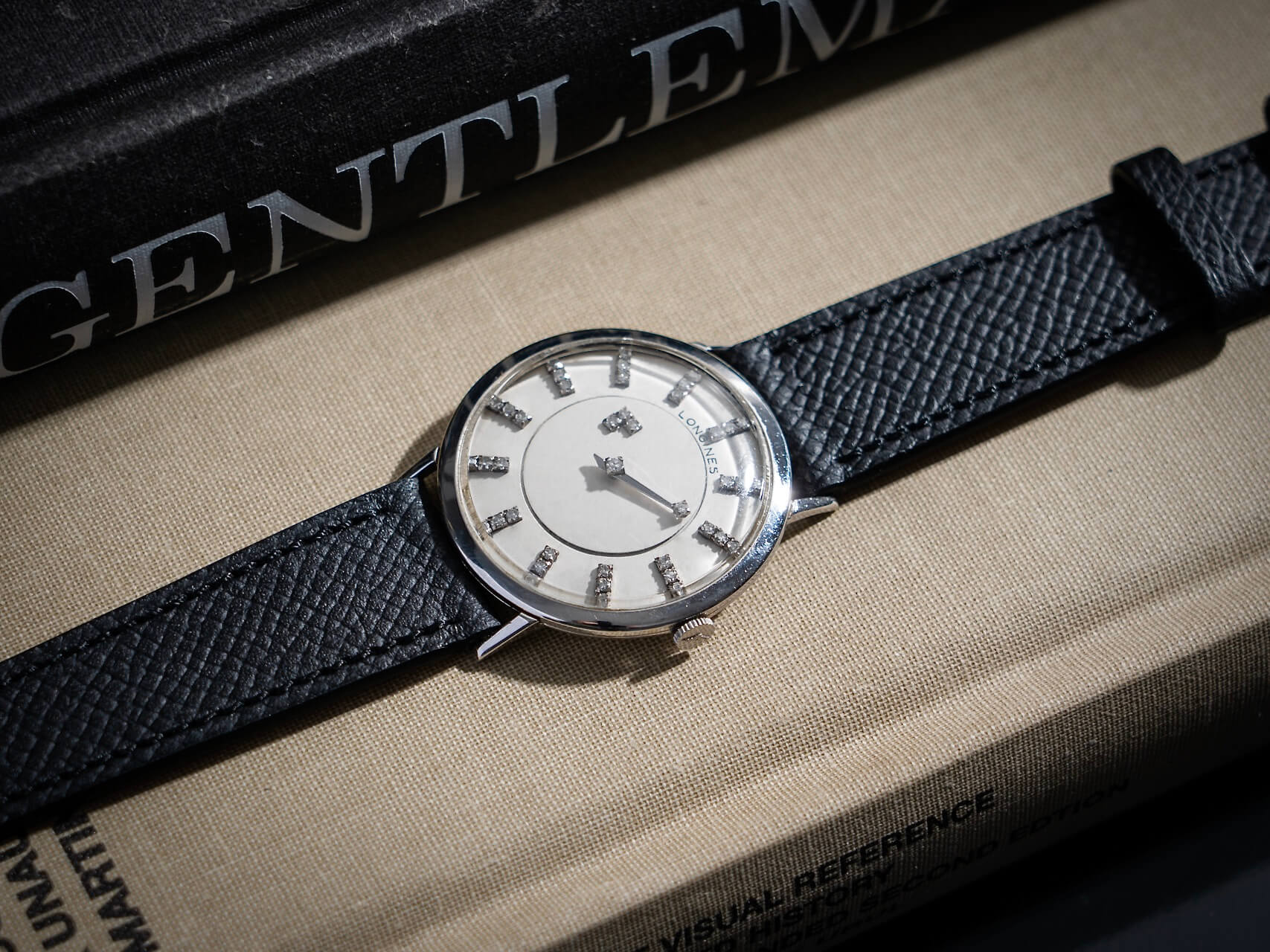 Longines Mystery Dial 14k White Gold