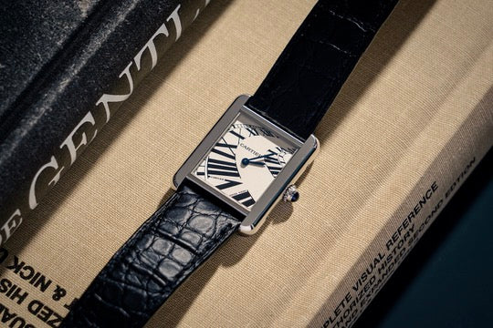 Cartier Tank Solo 3170 'Piano Dial'