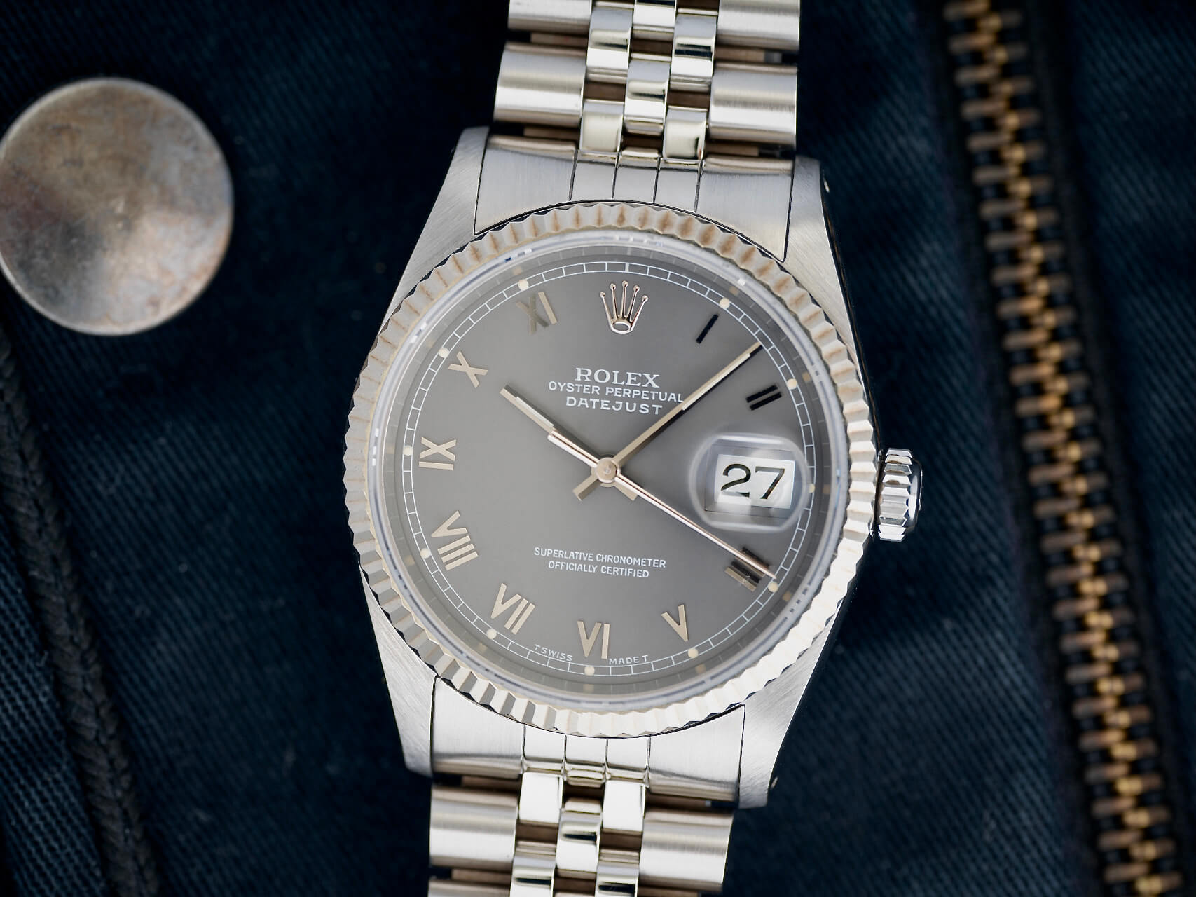 Rolex Datejust 16234 'Lava Grey'