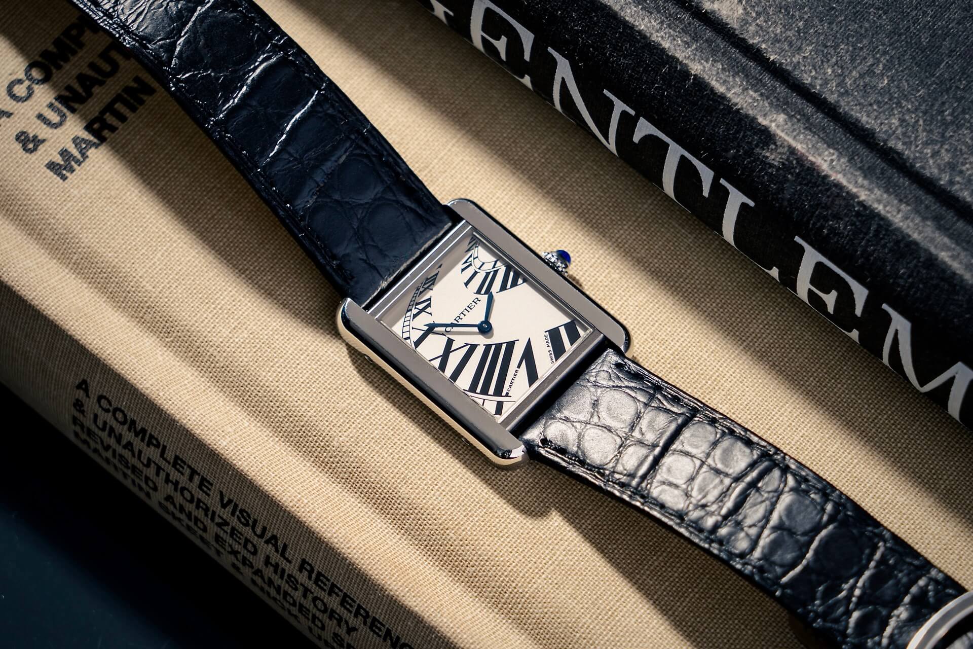 Cartier Tank Solo 3170 'Piano Dial' – WATCHWORKS