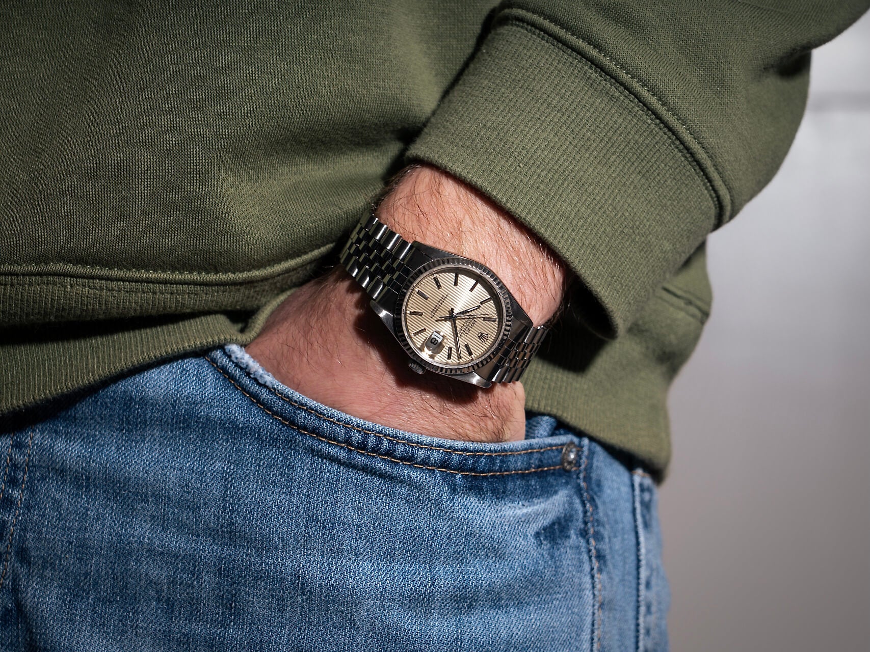 Rolex Datejust 16234 'Tapestry Dial'