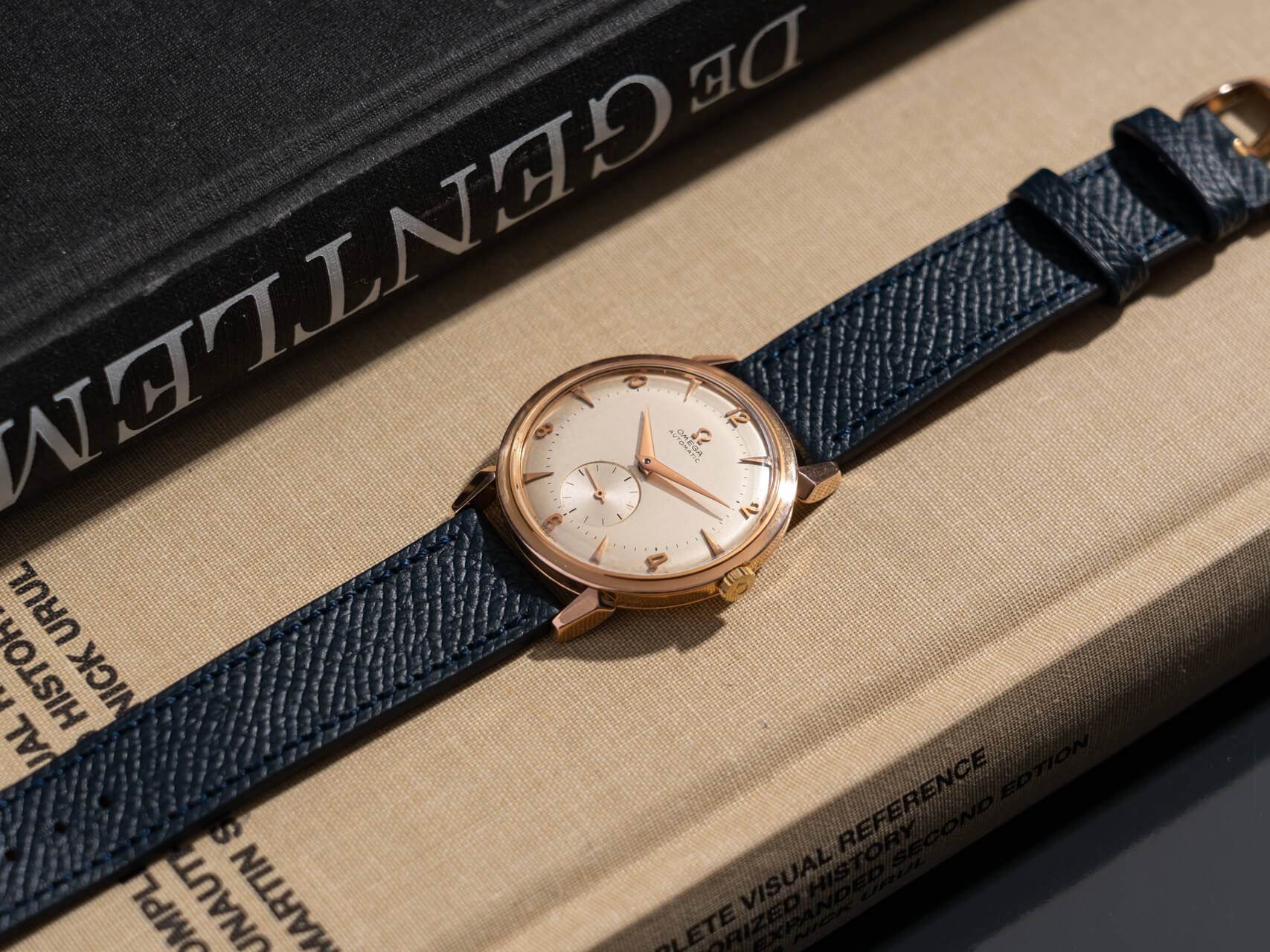 Omega dresswatch Ref. 2709 18k Rose Gold