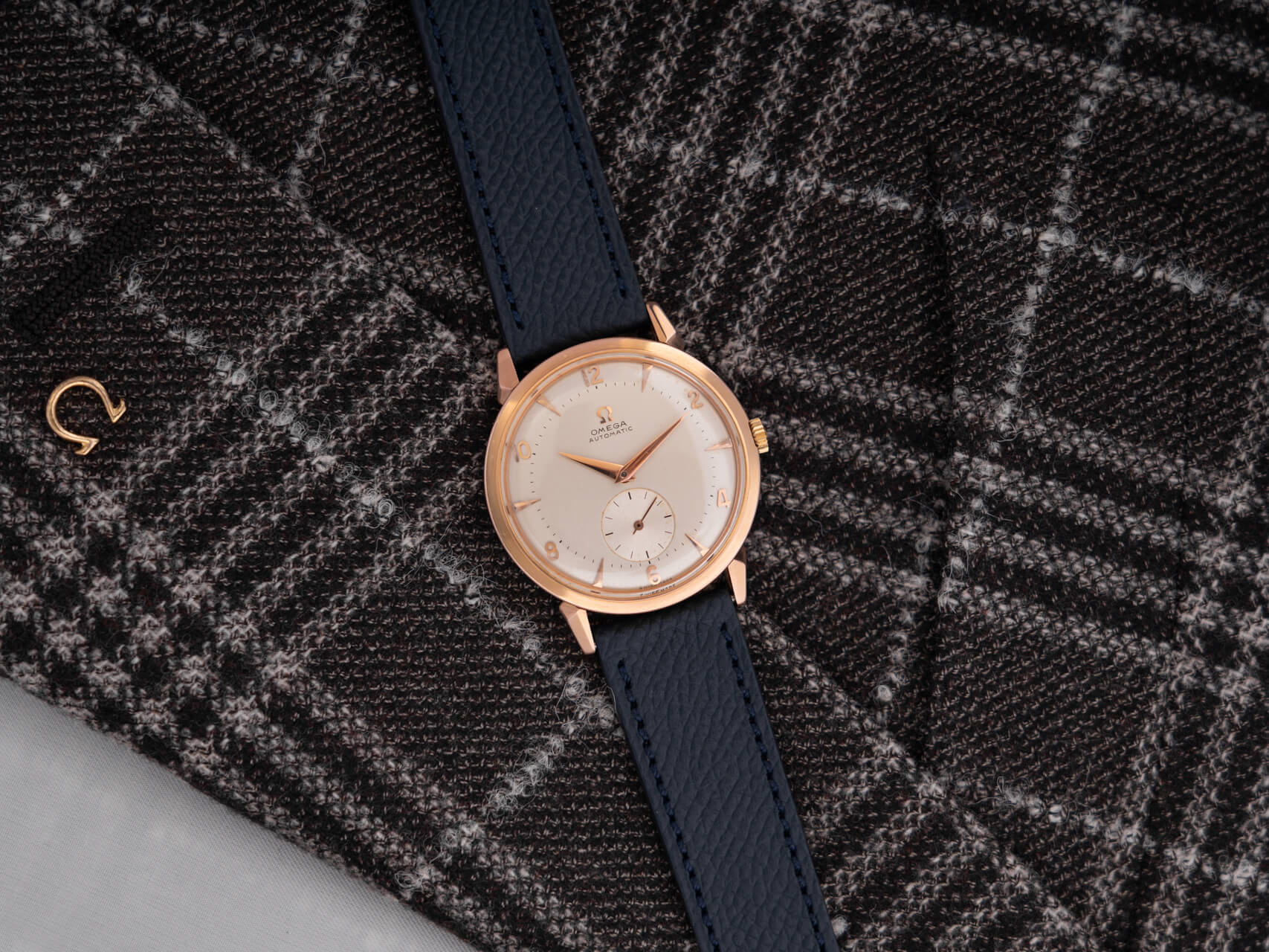 Omega dresswatch Ref. 2709 18k Rose Gold
