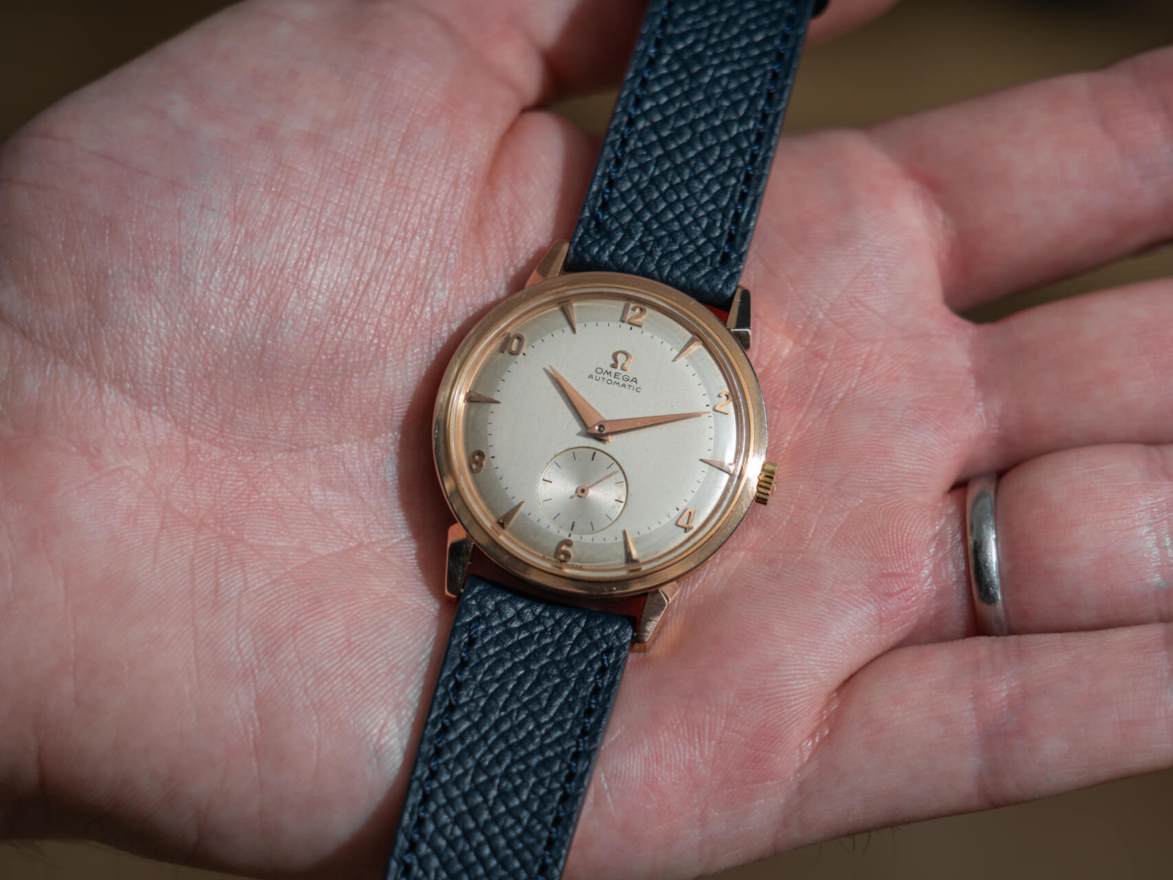 Omega dresswatch Ref. 2709 18k Rose Gold