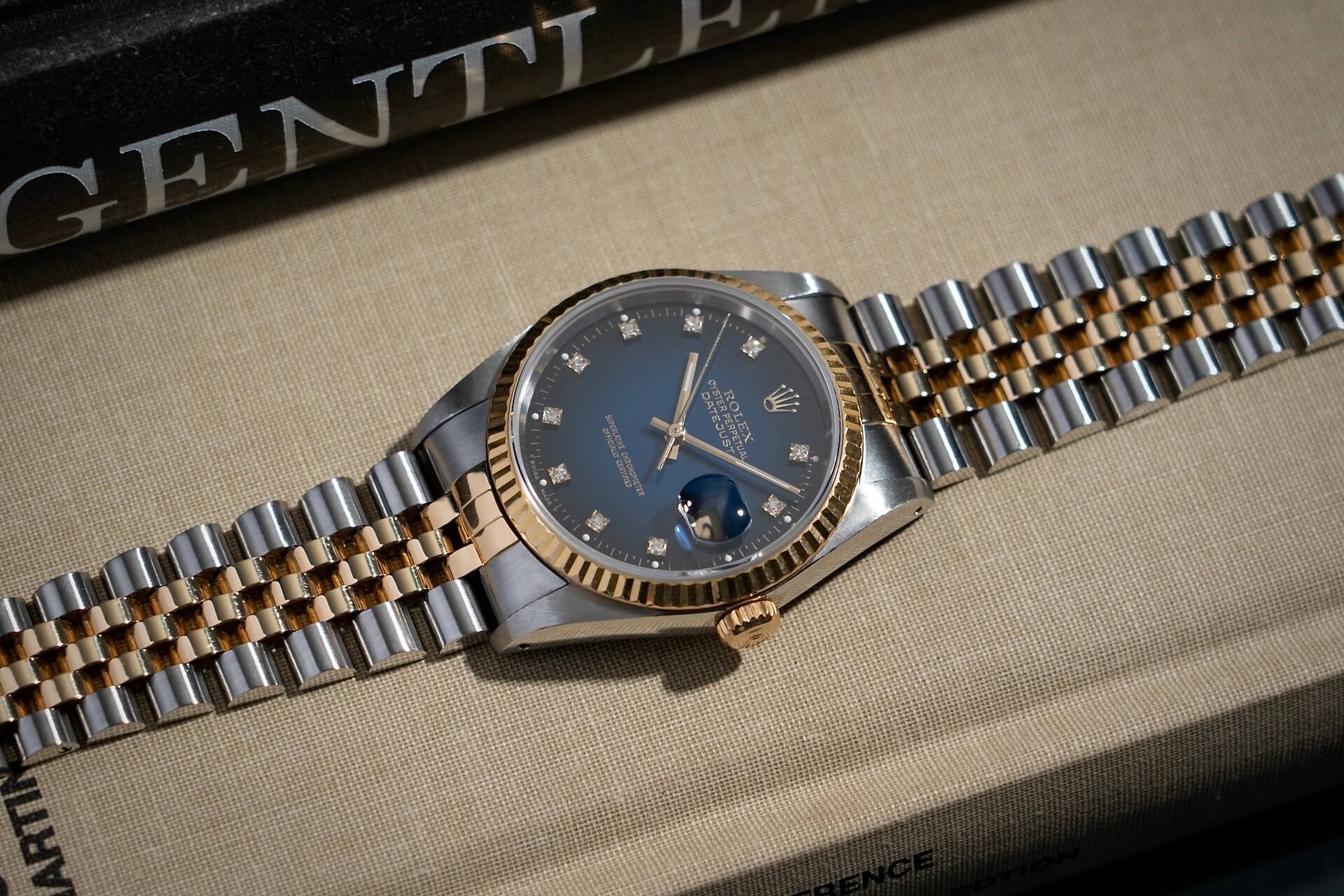 Rolex Datejust 16233 'Blue Vignette'