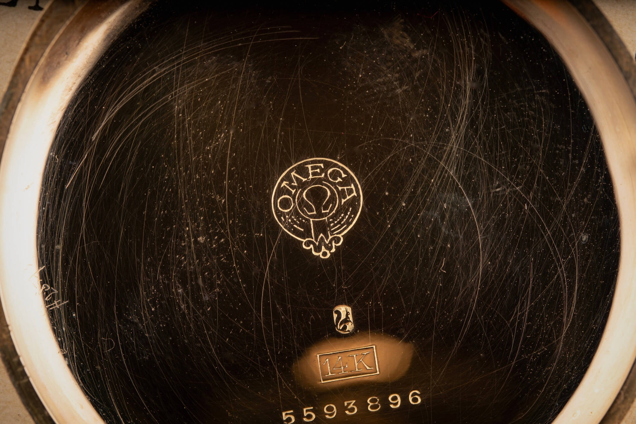 Omega Pocketwatch Enamel Dial