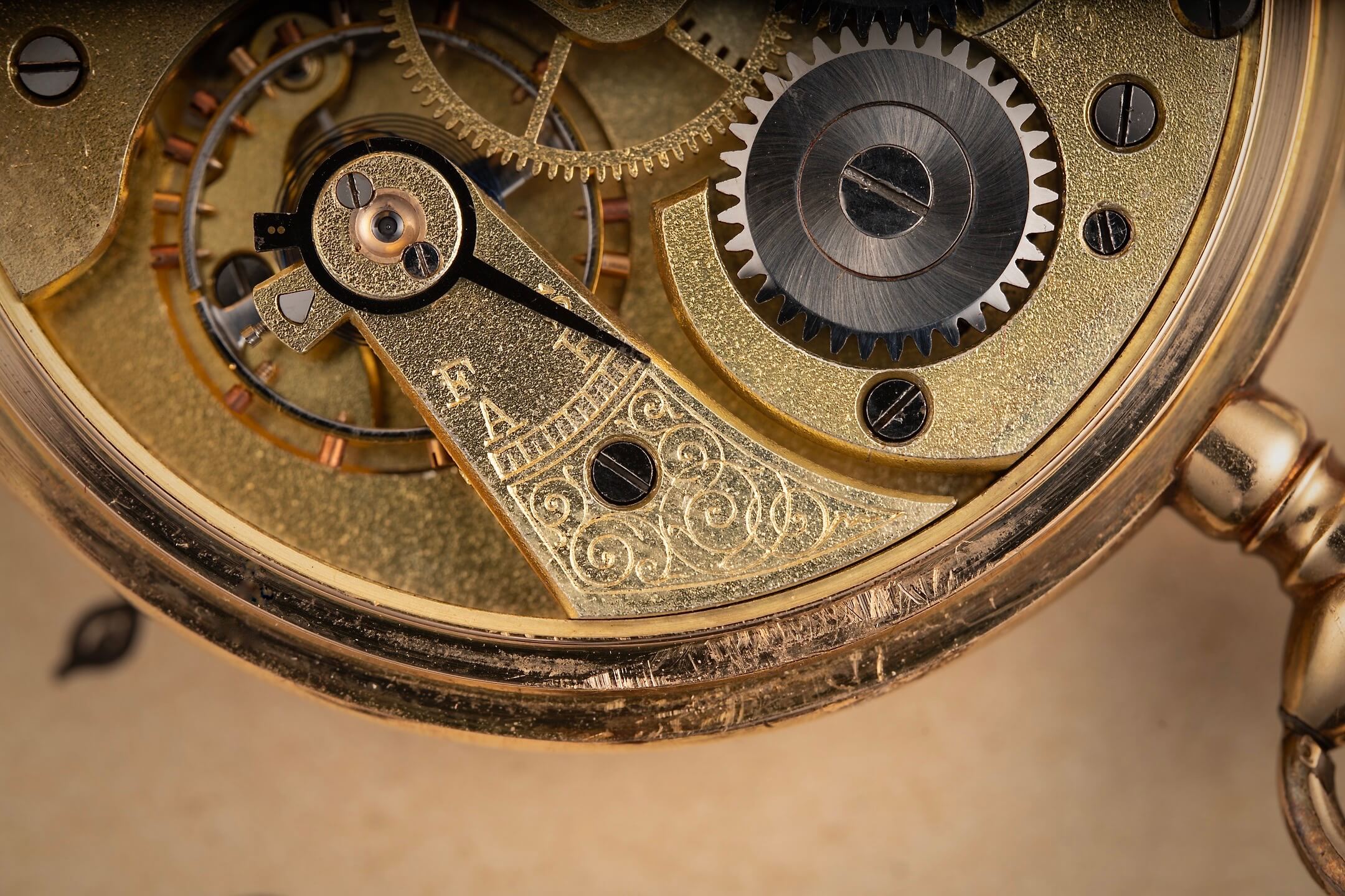 Omega Pocketwatch Enamel Dial